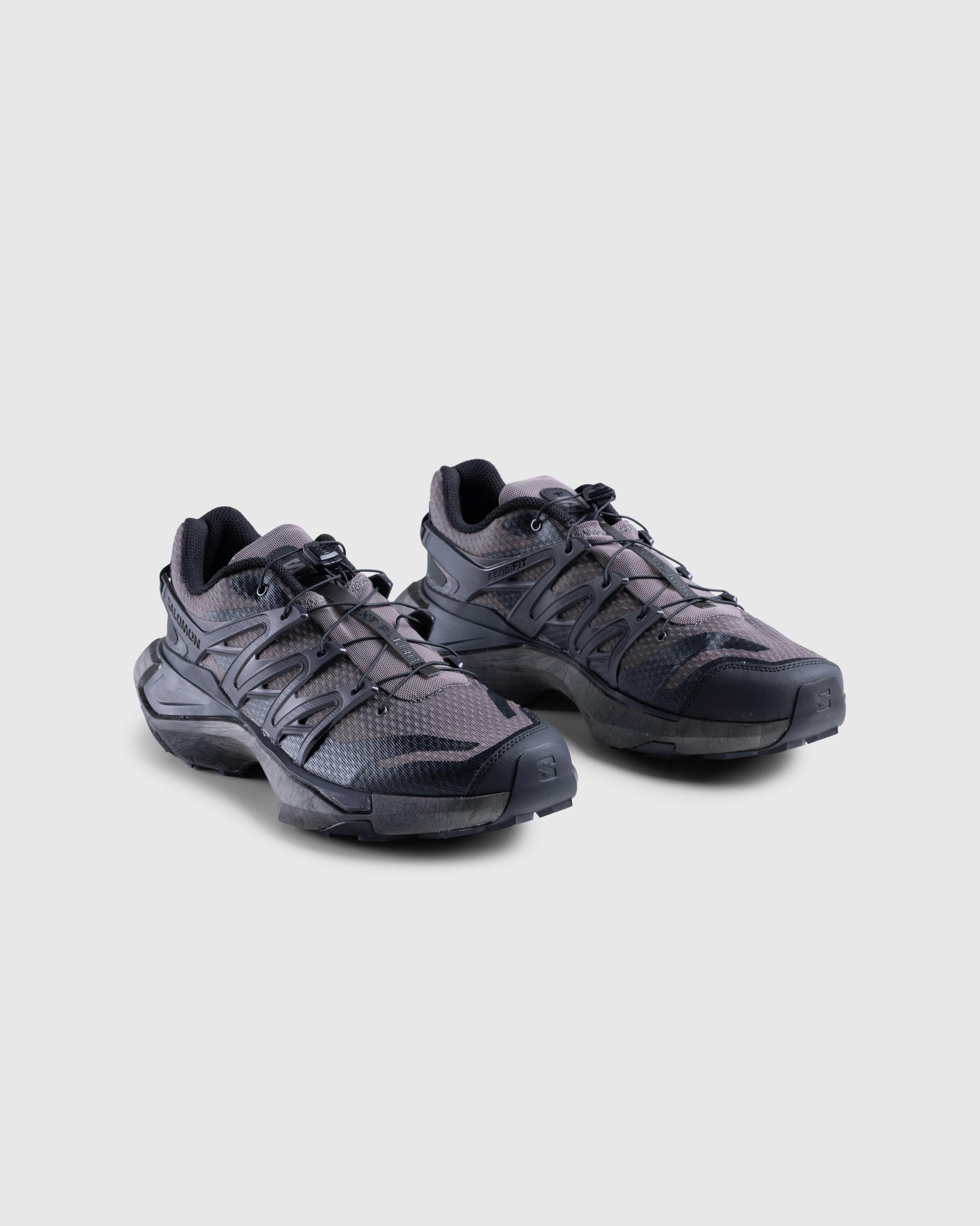 Salomon – XT PU.RE Advanced Plum Kitten/Nine Iron/Black - Low Top Sneakers - Brown - Image 3