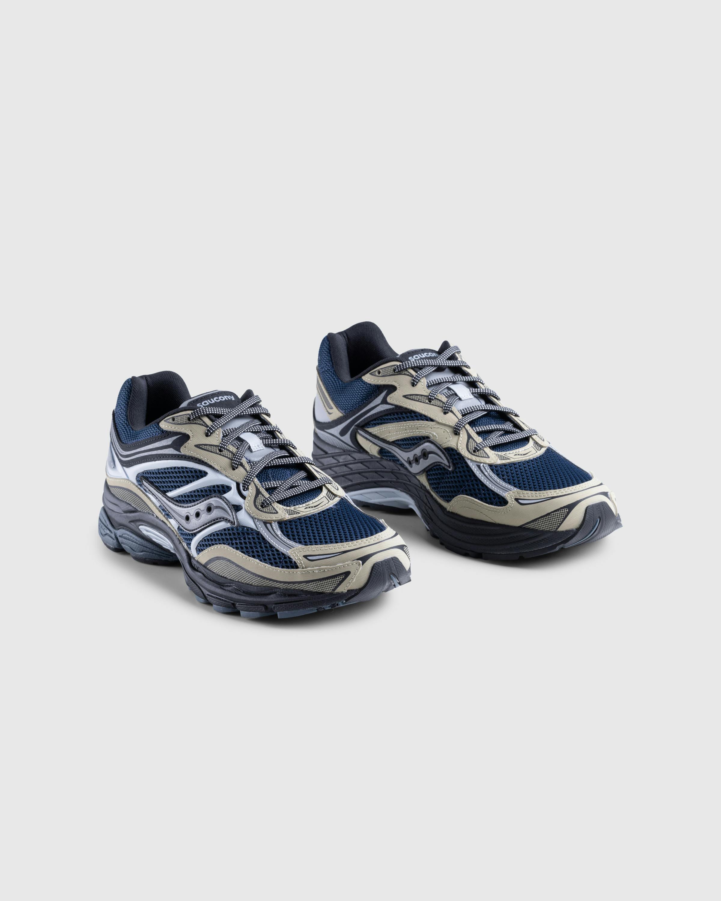 Saucony – ProGrid Omni 9 Blue/Brass - Low Top Sneakers - Blue - Image 3