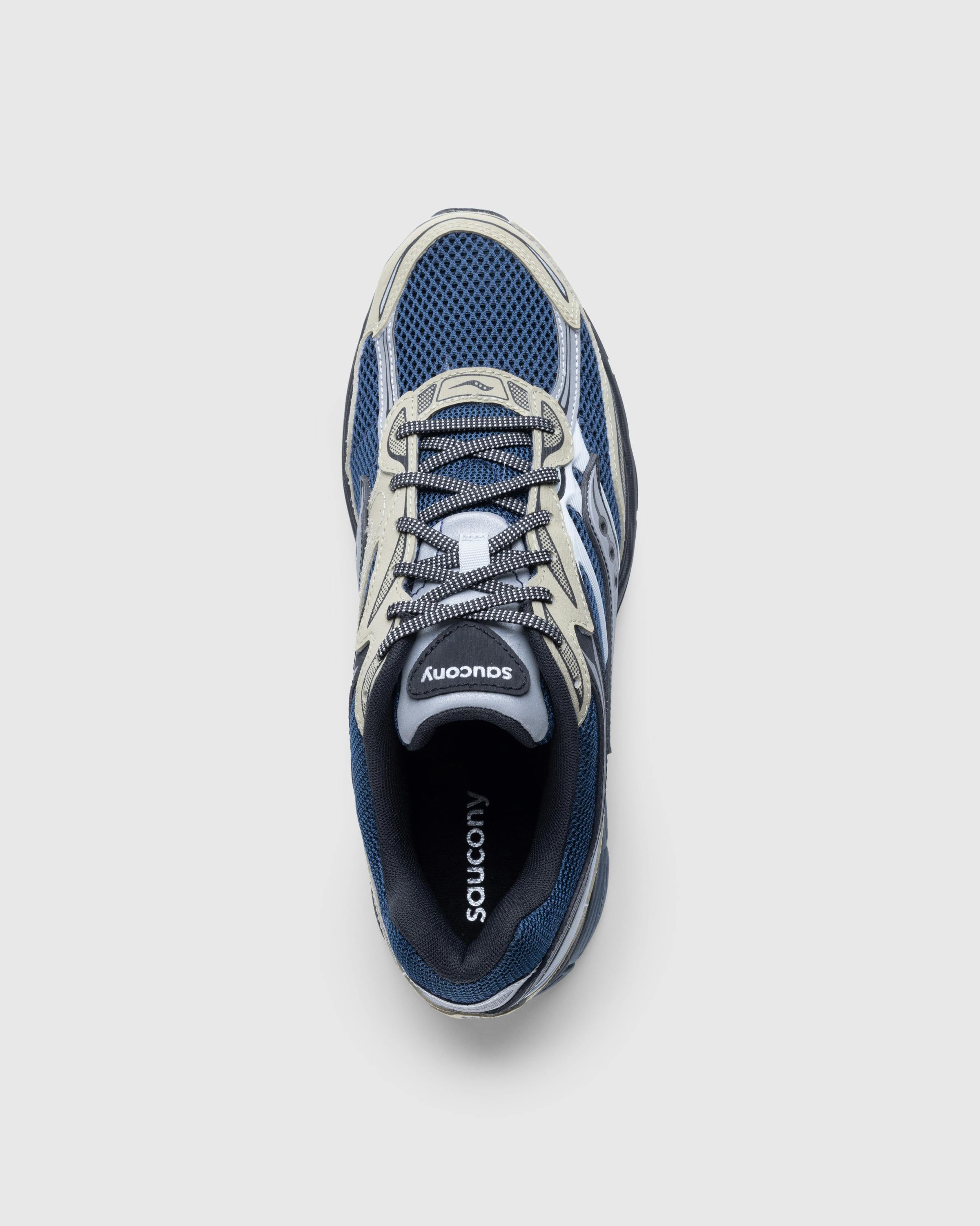 Saucony – ProGrid Omni 9 Blue/Brass | Highsnobiety Shop