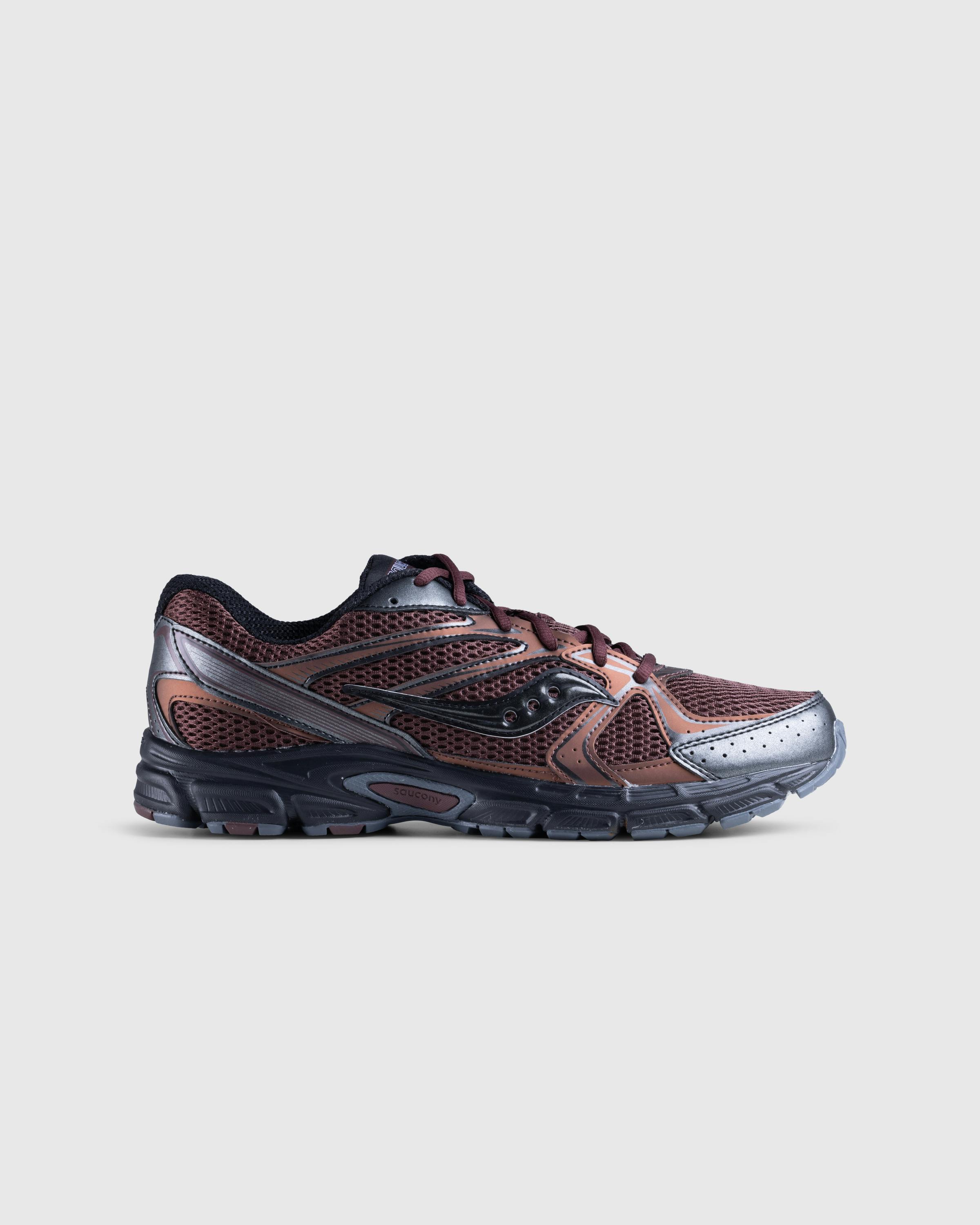 Saucony – Grid Ride Millennium Brown/Metallic - Low Top Sneakers - Brown - Image 1