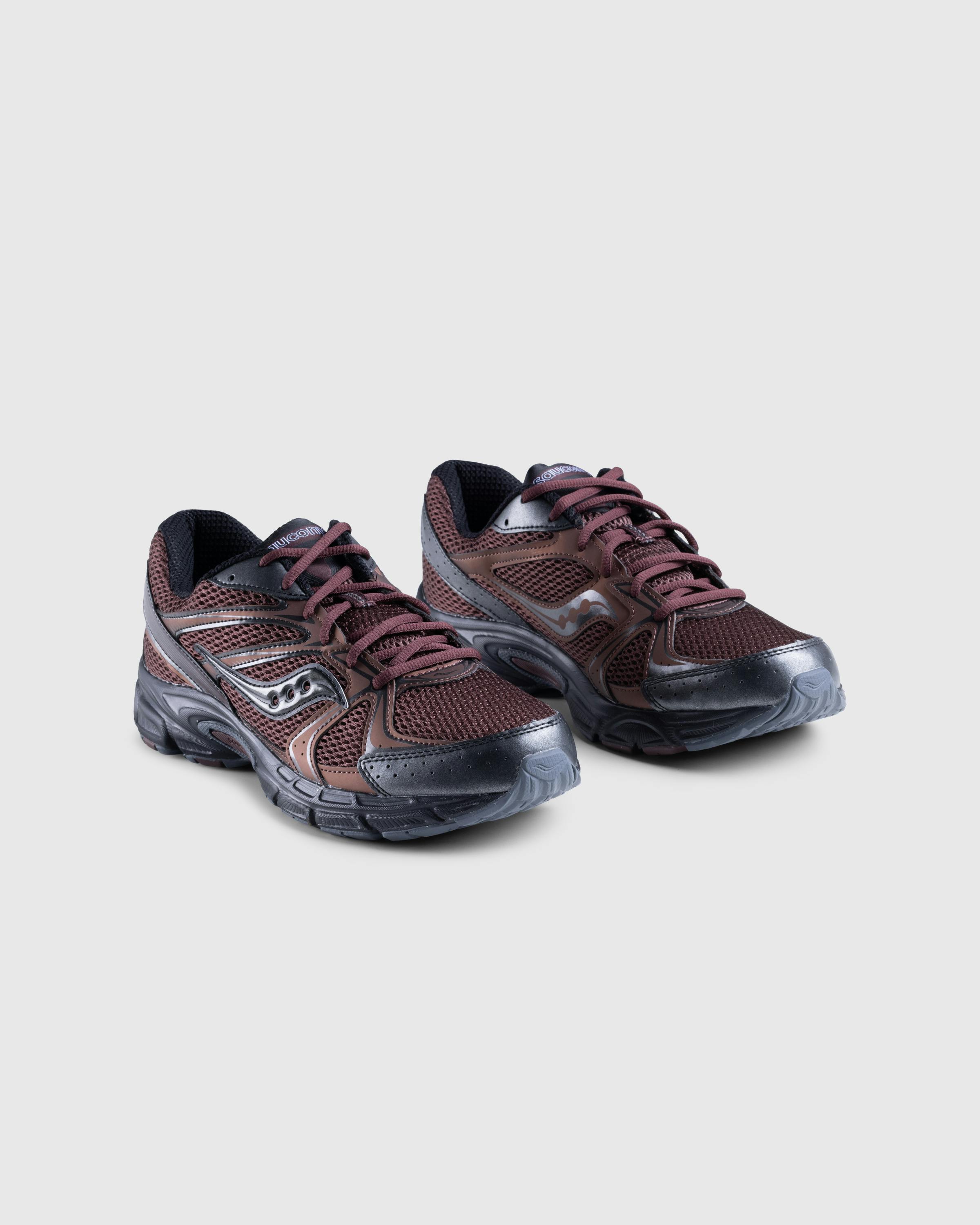 Saucony – Grid Ride Millennium Brown/Metallic - Low Top Sneakers - Brown - Image 3