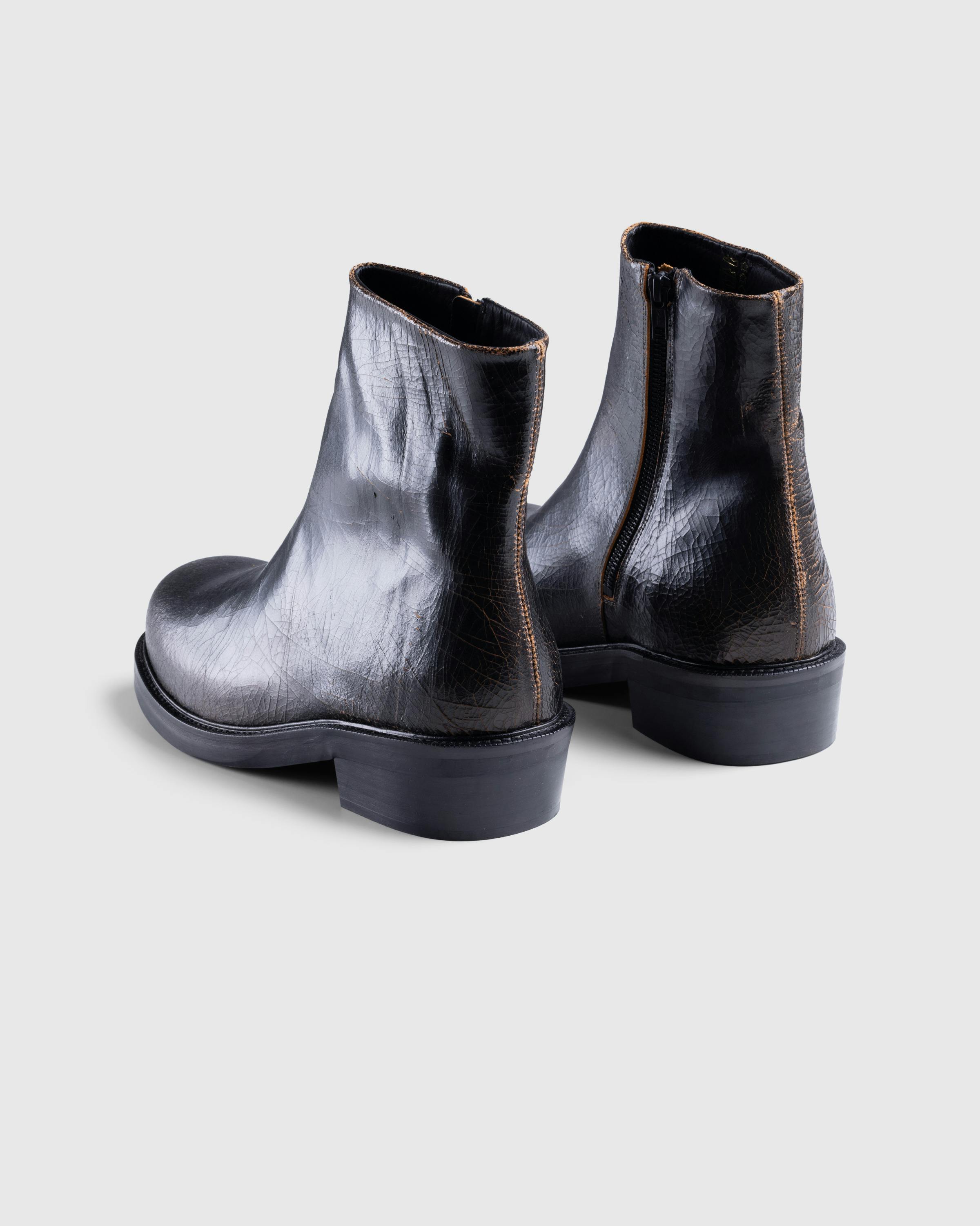 Séfr – Lerato Boot Crackled Leather - Chelsea Boots - Black - Image 4