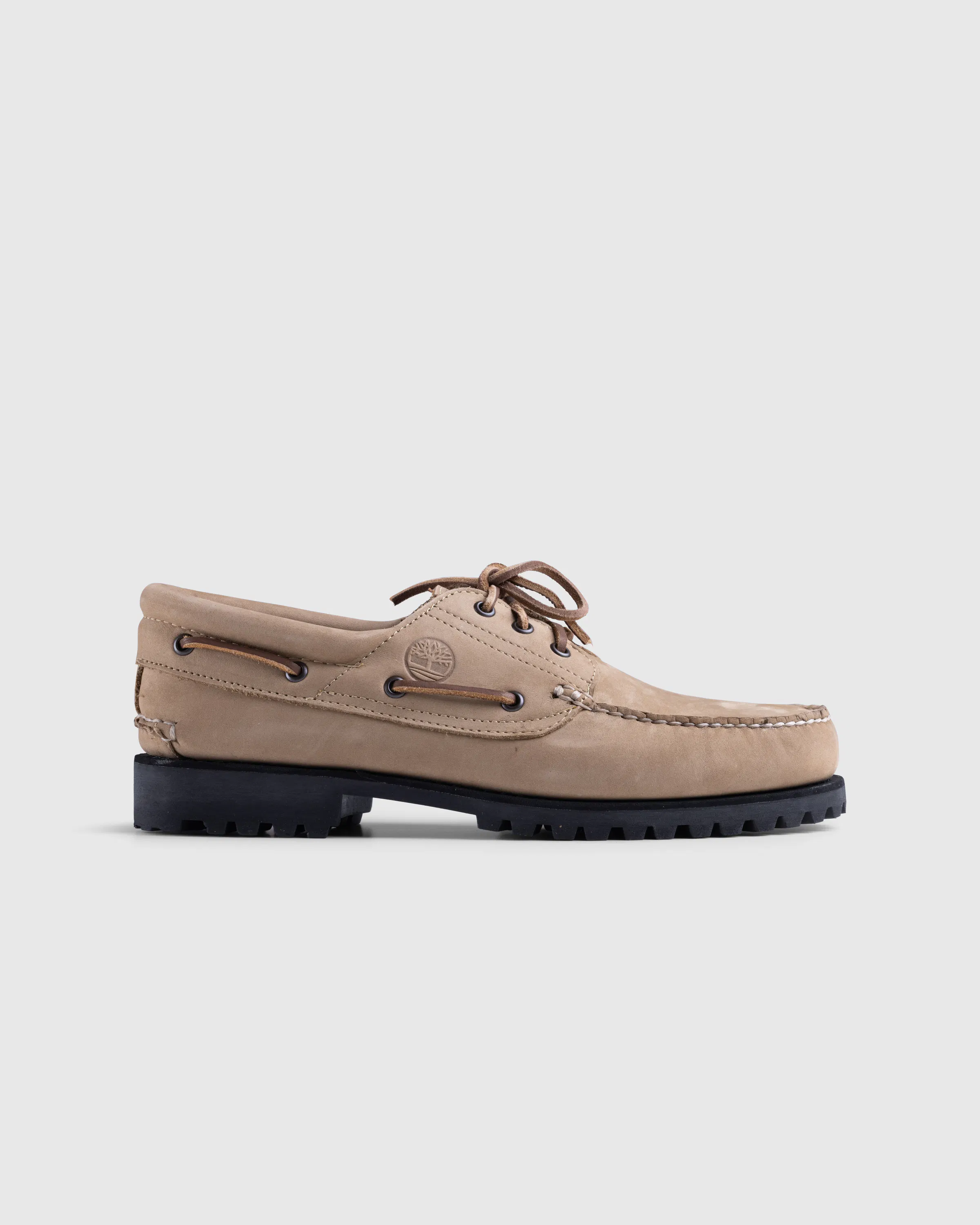 Timberland – Authentic Boat Shoe Medium Beige Nubuck - Boat Shoes and Moccasins - Beige - Image 1