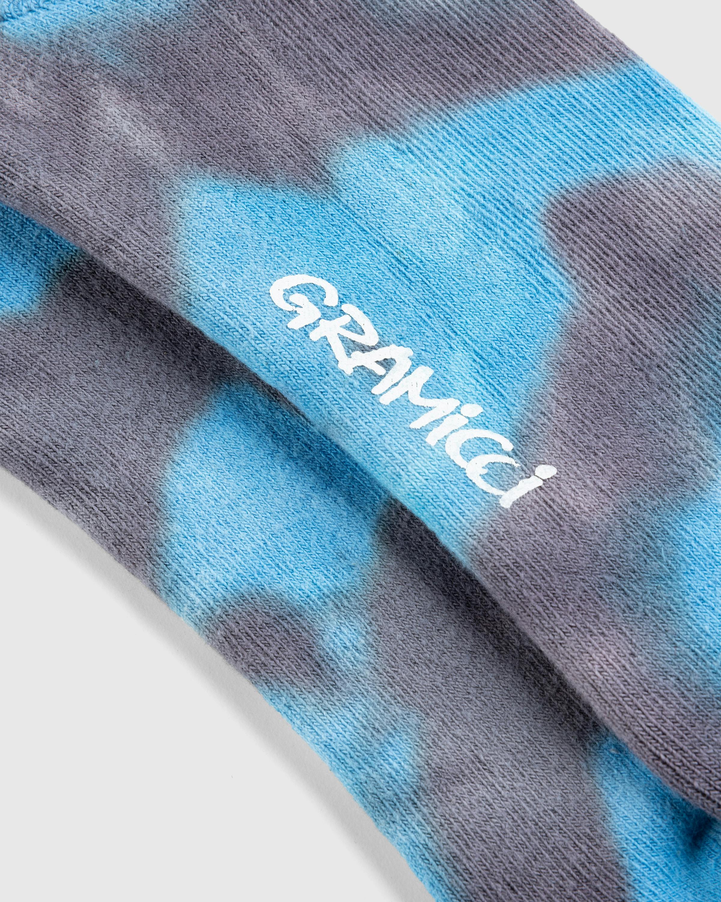 Gramicci – Tie Dye Crew Socks Blue - Crew - Blue - Image 2