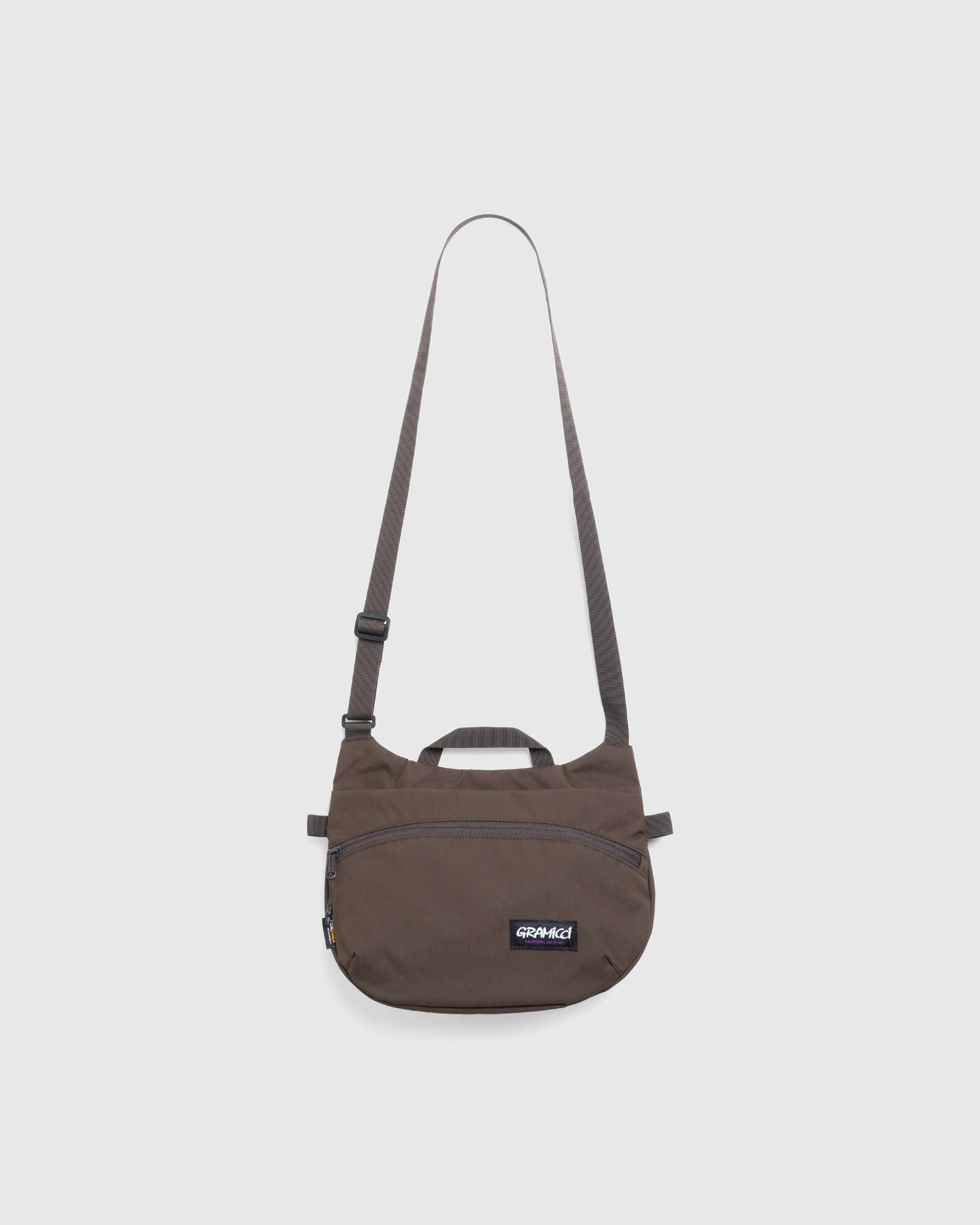 Gramicci – Cordura Shoulder Bag Brown - Shoulder Bags - Brown - Image 1