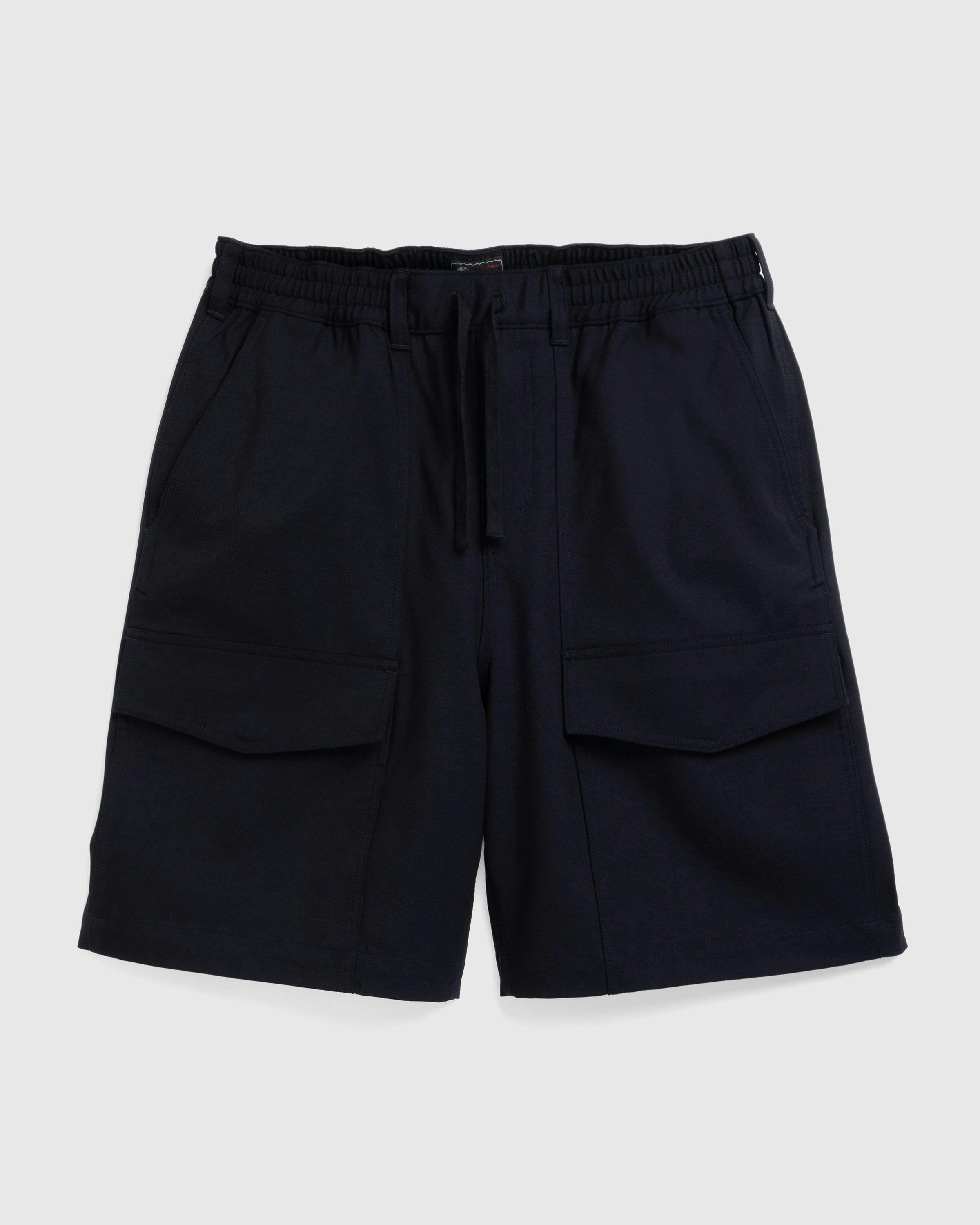 Woolrich – Broken Twill Camp Short Navy - Bermuda Cuts - Blue - Image 1