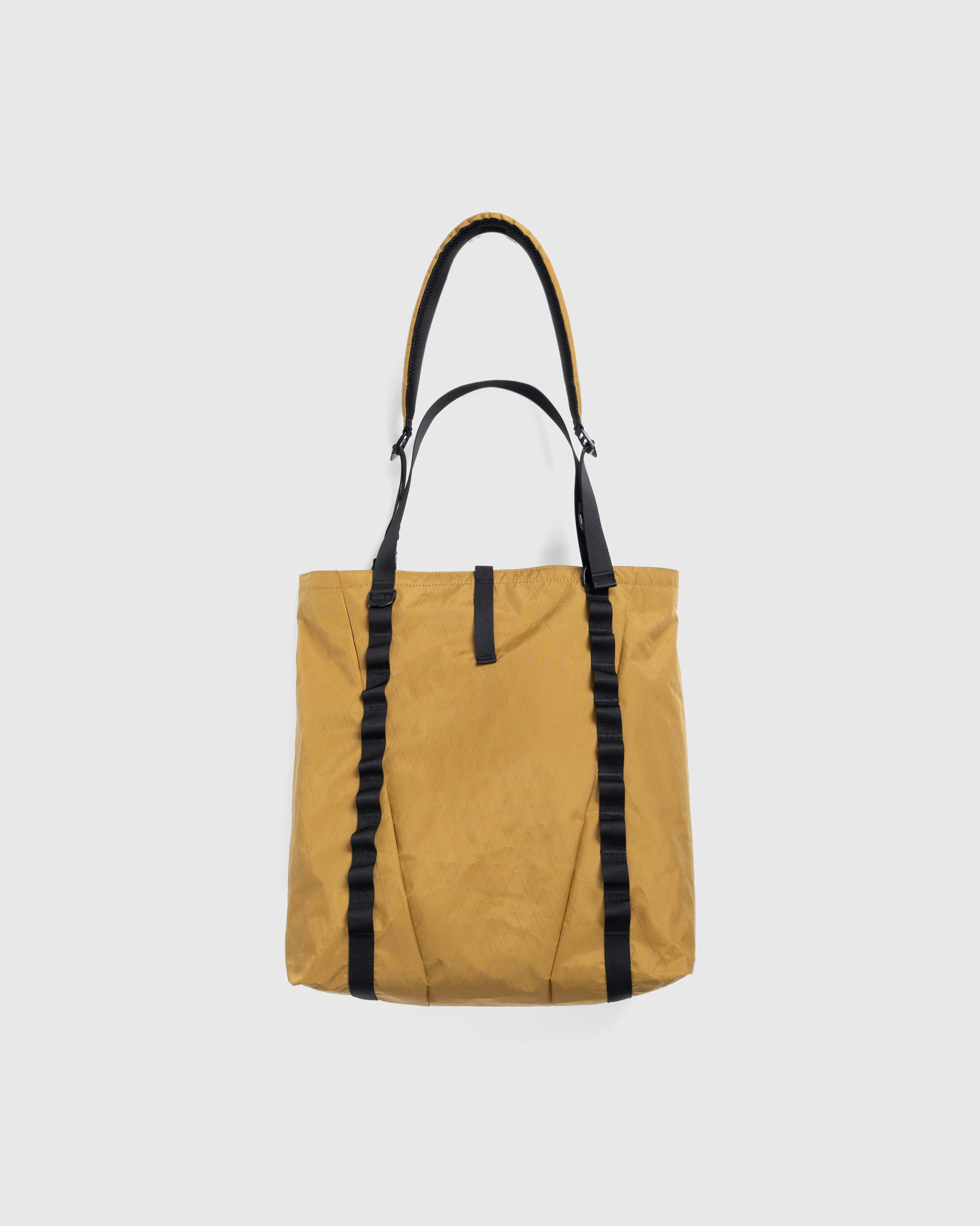 Woolrich Black Label – Oversized Tech Tote Camel - Tote Bags - Beige - Image 4