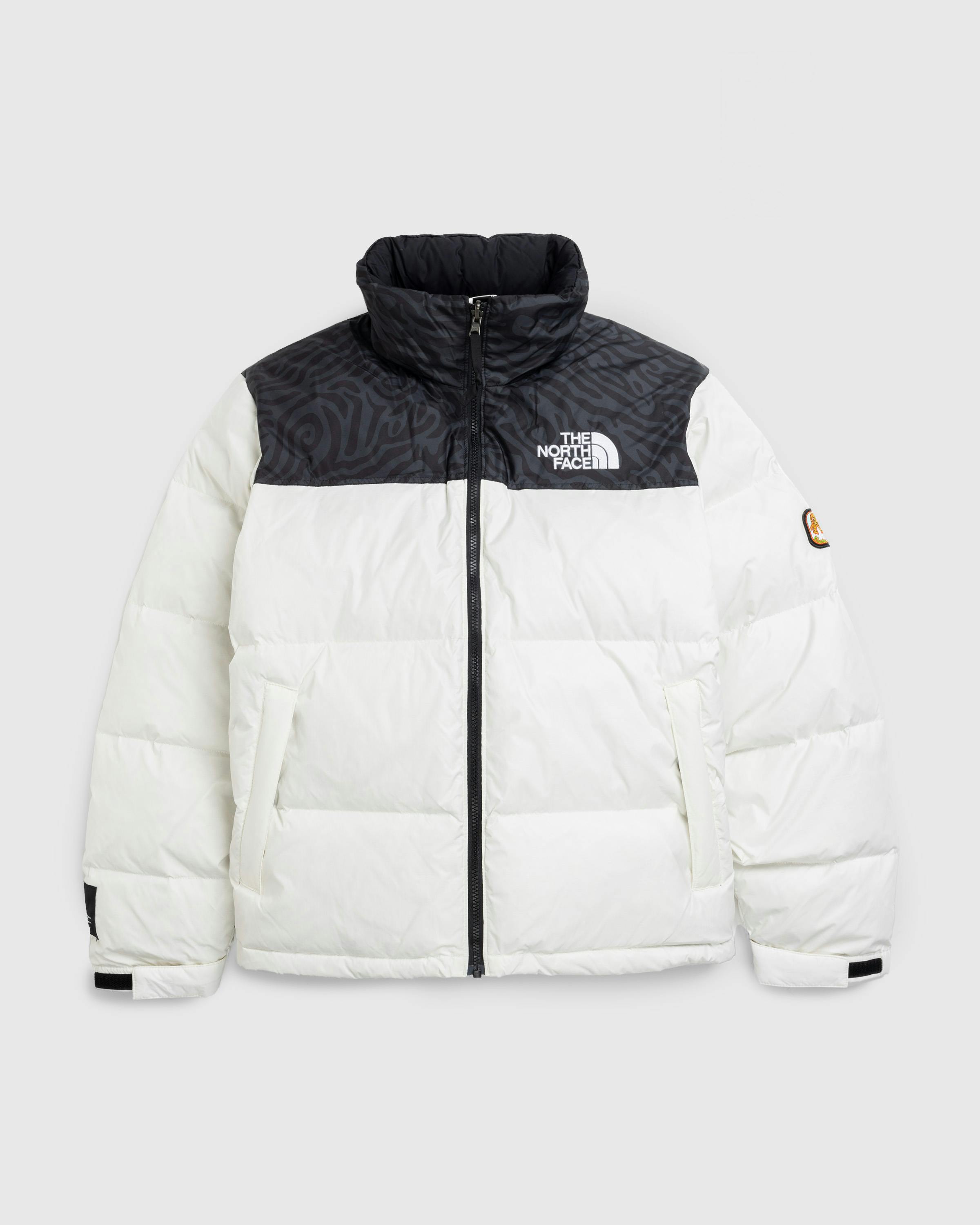 The North Face M 1996 Retro Nuptse Jacket White Dune TNF Black Highsnobiety Shop