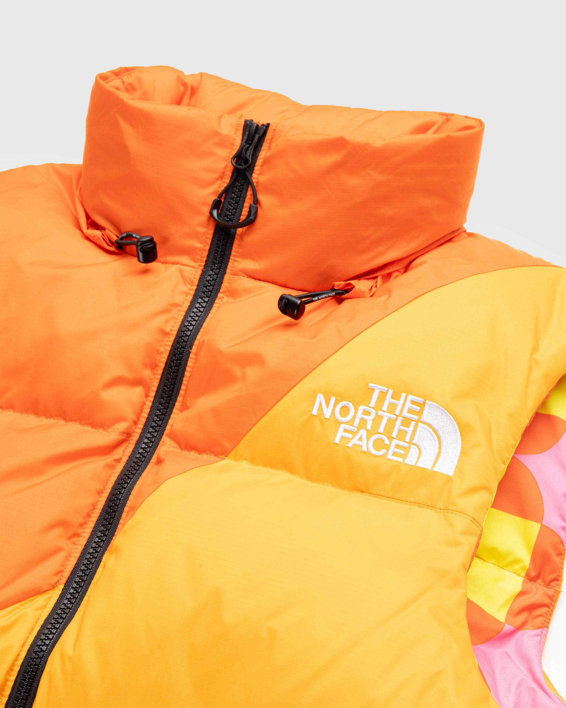 The North Face – M TNF x Yinka Ilori Down Vest Red Orange/Apricot Glaze - Vests - Orange - Image 6