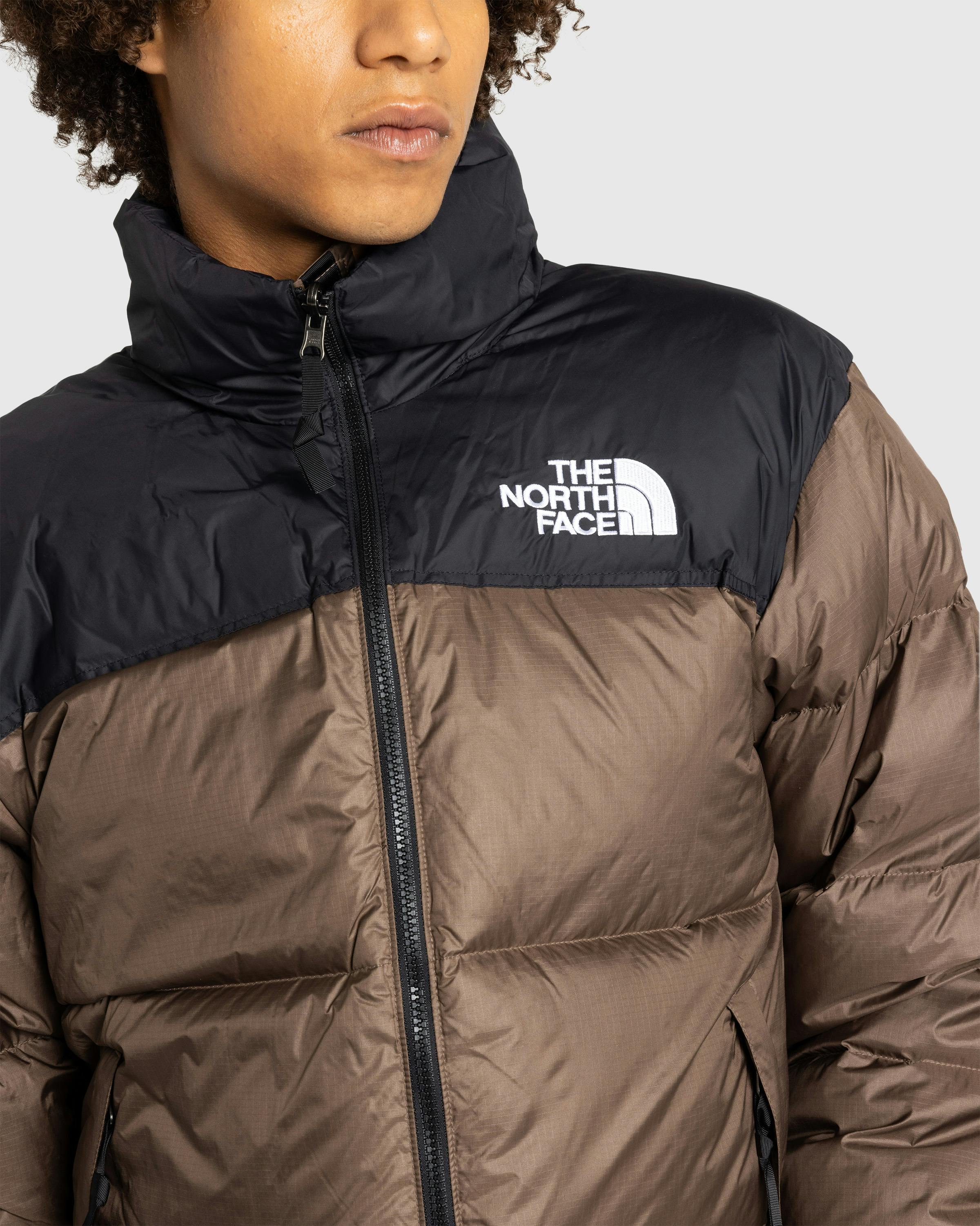 The North Face – M 1996 Retro Nuptse Jacket Smokey Brown/TNF Black - Bomber Jackets - Brown - Image 5