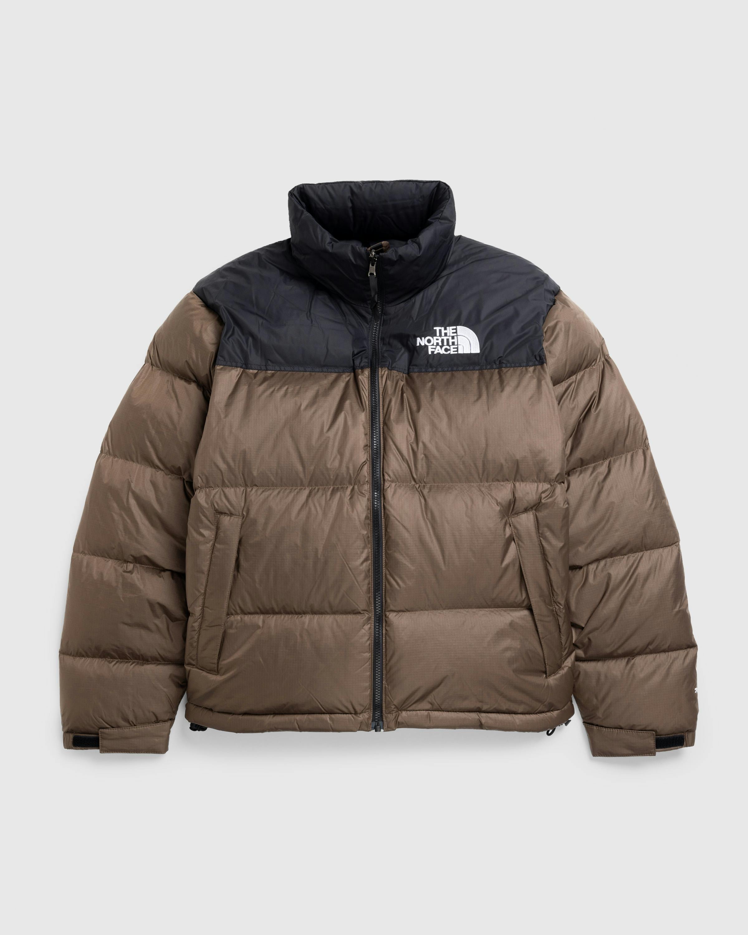 The North Face – M 1996 Retro Nuptse Jacket Smokey Brown/TNF Black - Bomber Jackets - Brown - Image 1