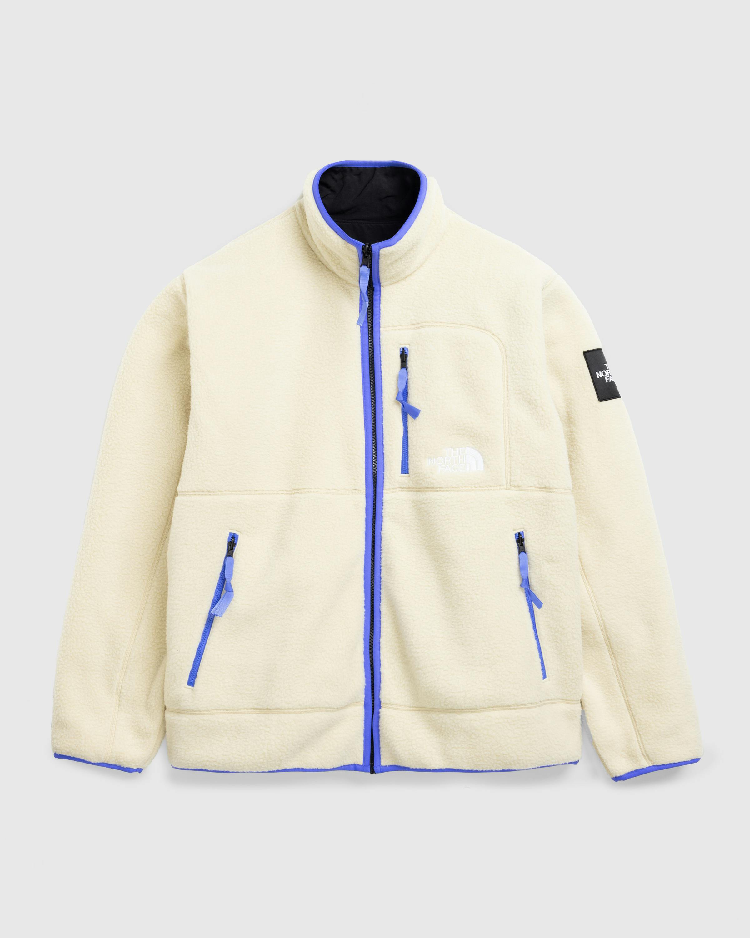 The North Face – M TNF x Yinka Ilori Reversible Fleece Jacket Gravel/TNF Black - Fleece Jackets - Beige - Image 1