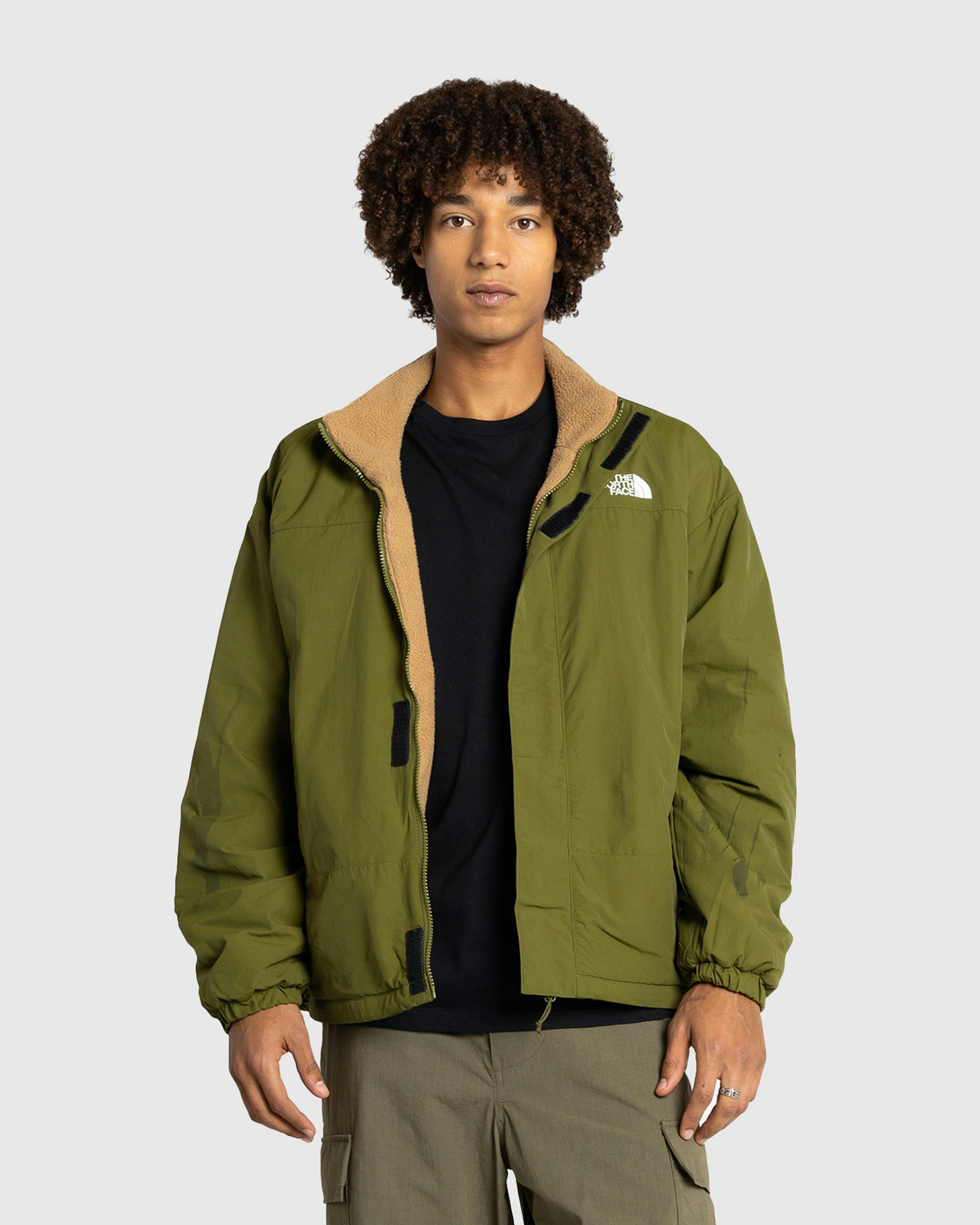 North face army green jacket best sale