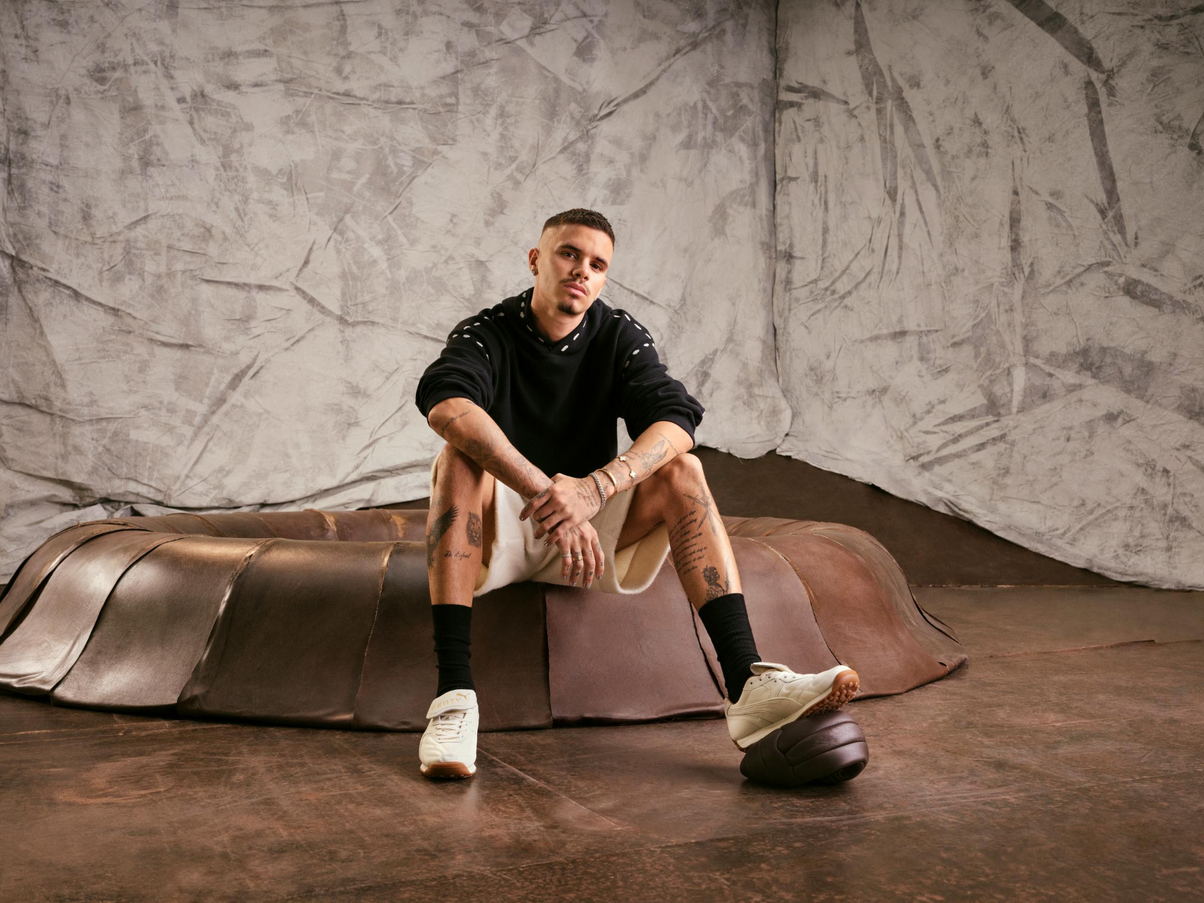 fenty puma avanti romeo beckham interview