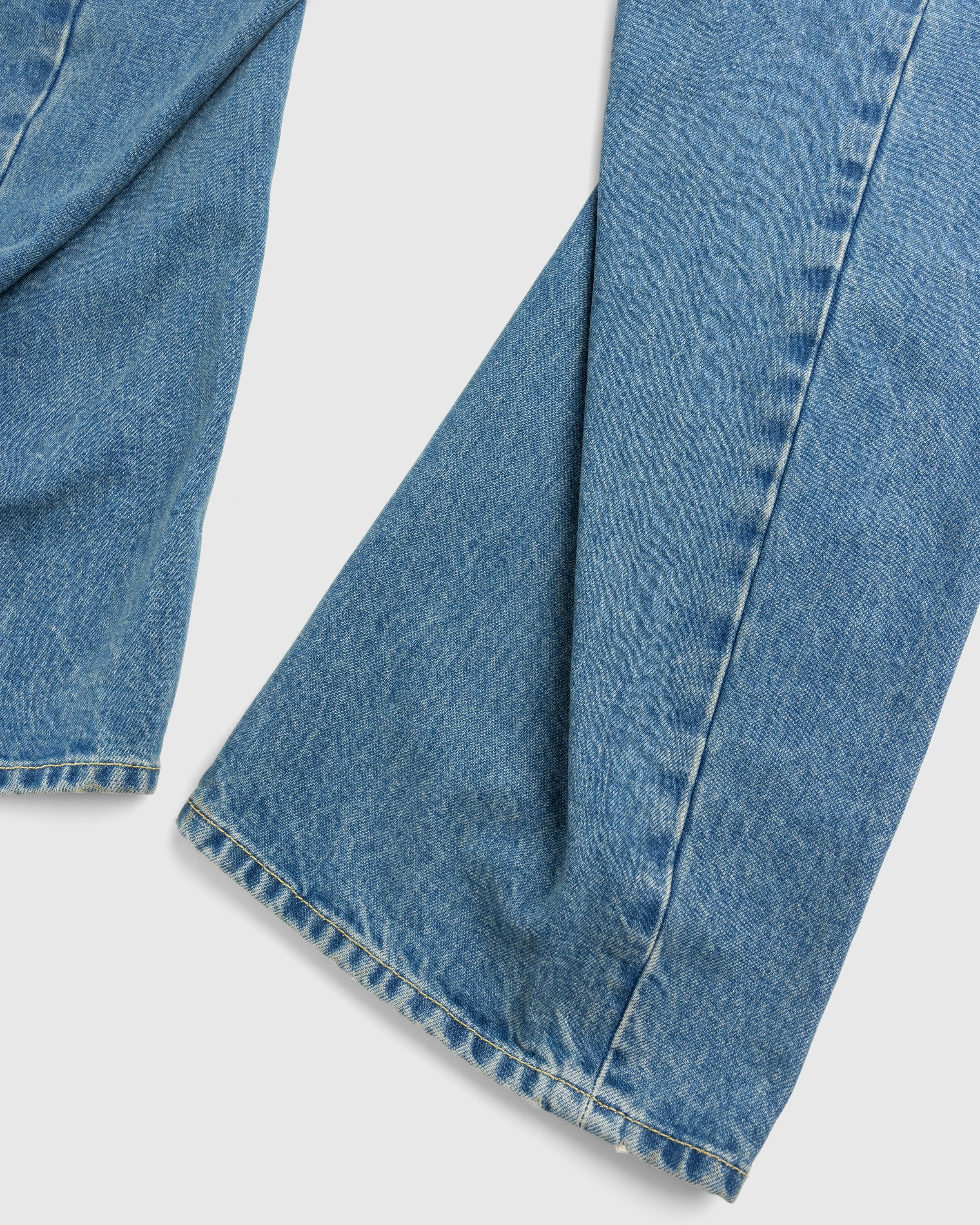 Maison Margiela – Diagonal Seam Jeans Medium Blue - Denim - Blue - Image 7