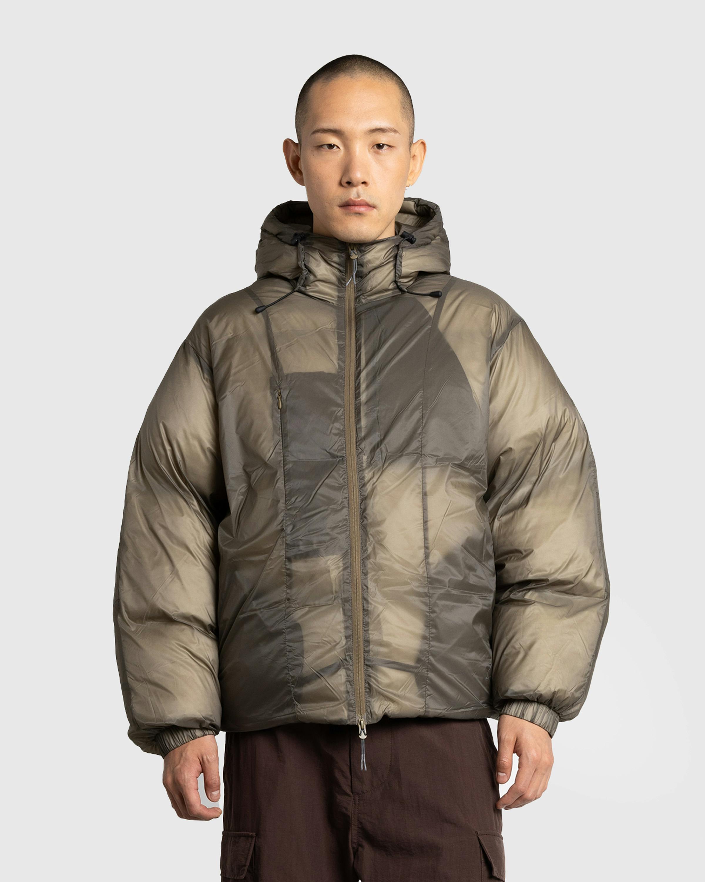 ROA – Smooth Down Jacket Taupe - Down Jackets - Green - Image 2