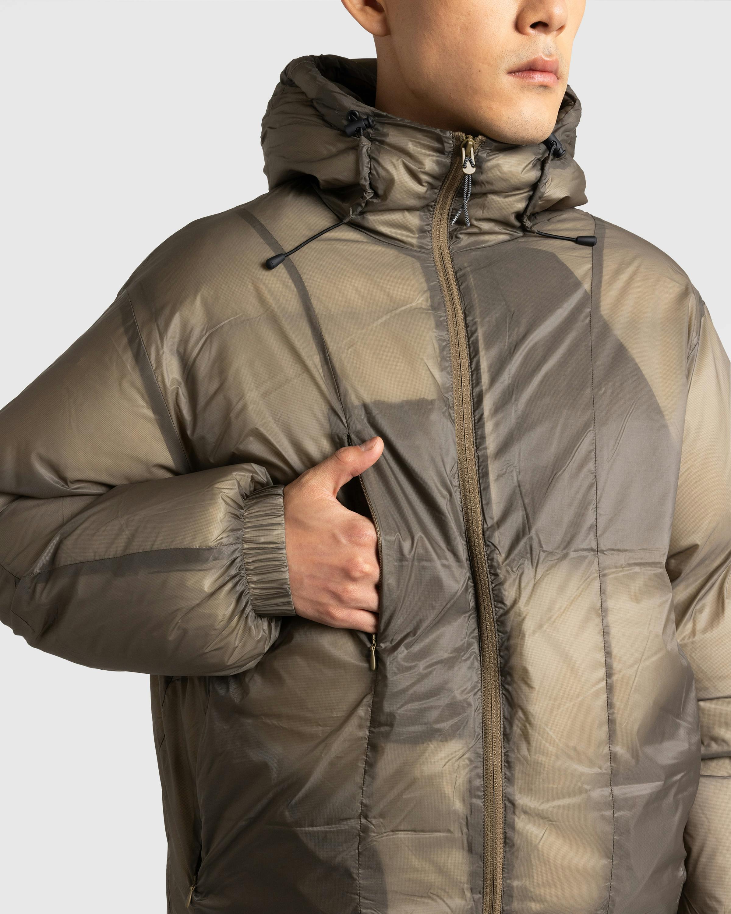 ROA – Smooth Down Jacket Taupe - Down Jackets - Green - Image 5