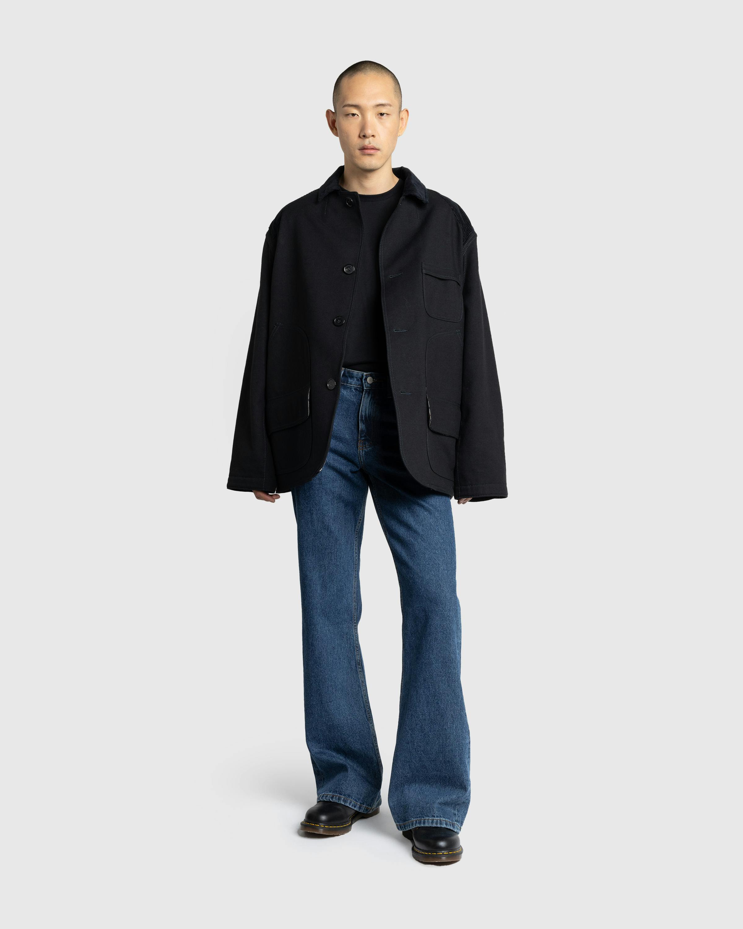 Maison Margiela – Check Pattern Coat Black - Trench Coats - Black - Image 5