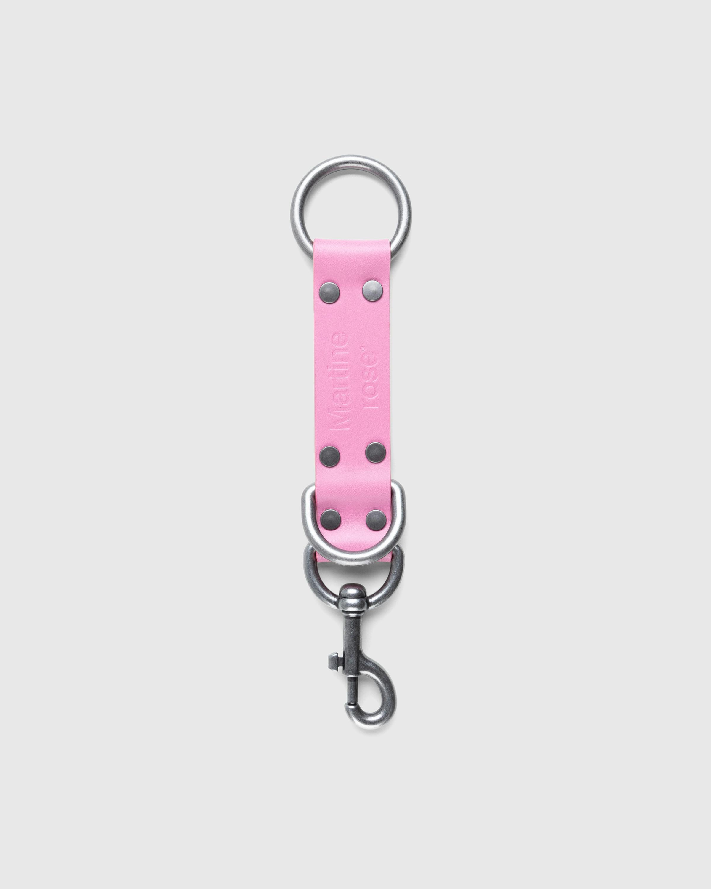 Martine Rose – Bondage Keychain Pink - Keychains - Pink - Image 1