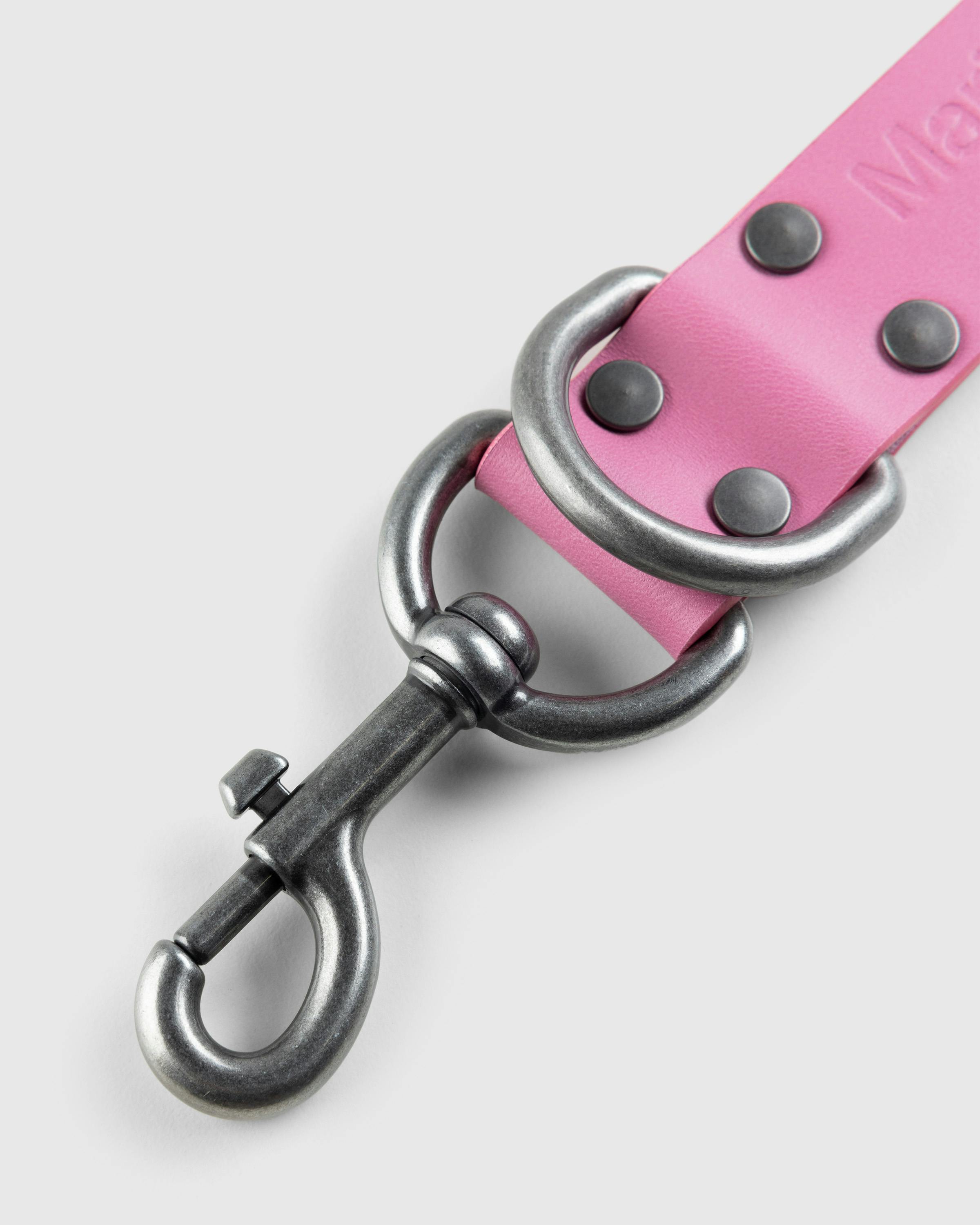 Martine Rose – Bondage Keychain Pink - Keychains - Pink - Image 3