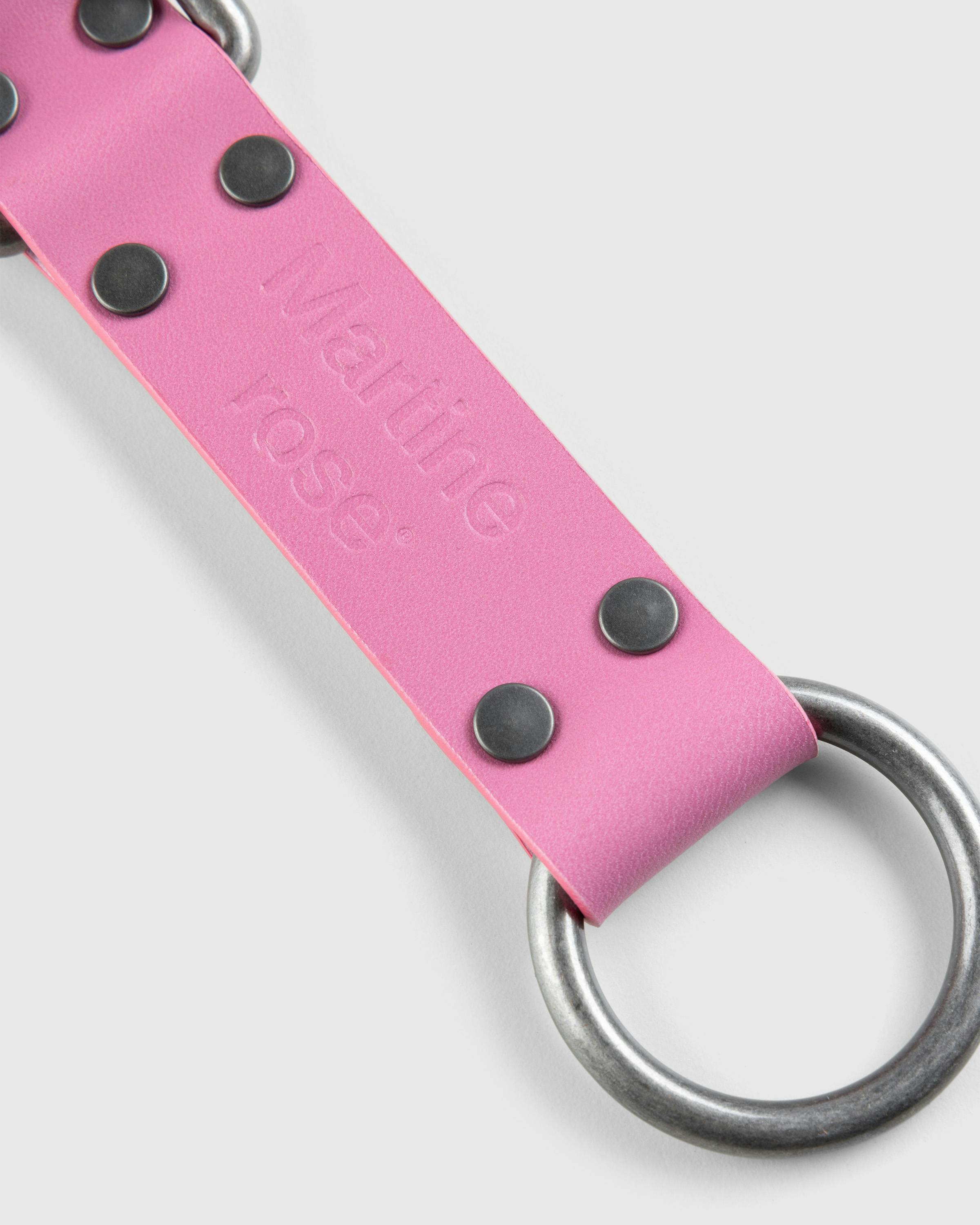 Martine Rose – Bondage Keychain Pink - Keychains - Pink - Image 5