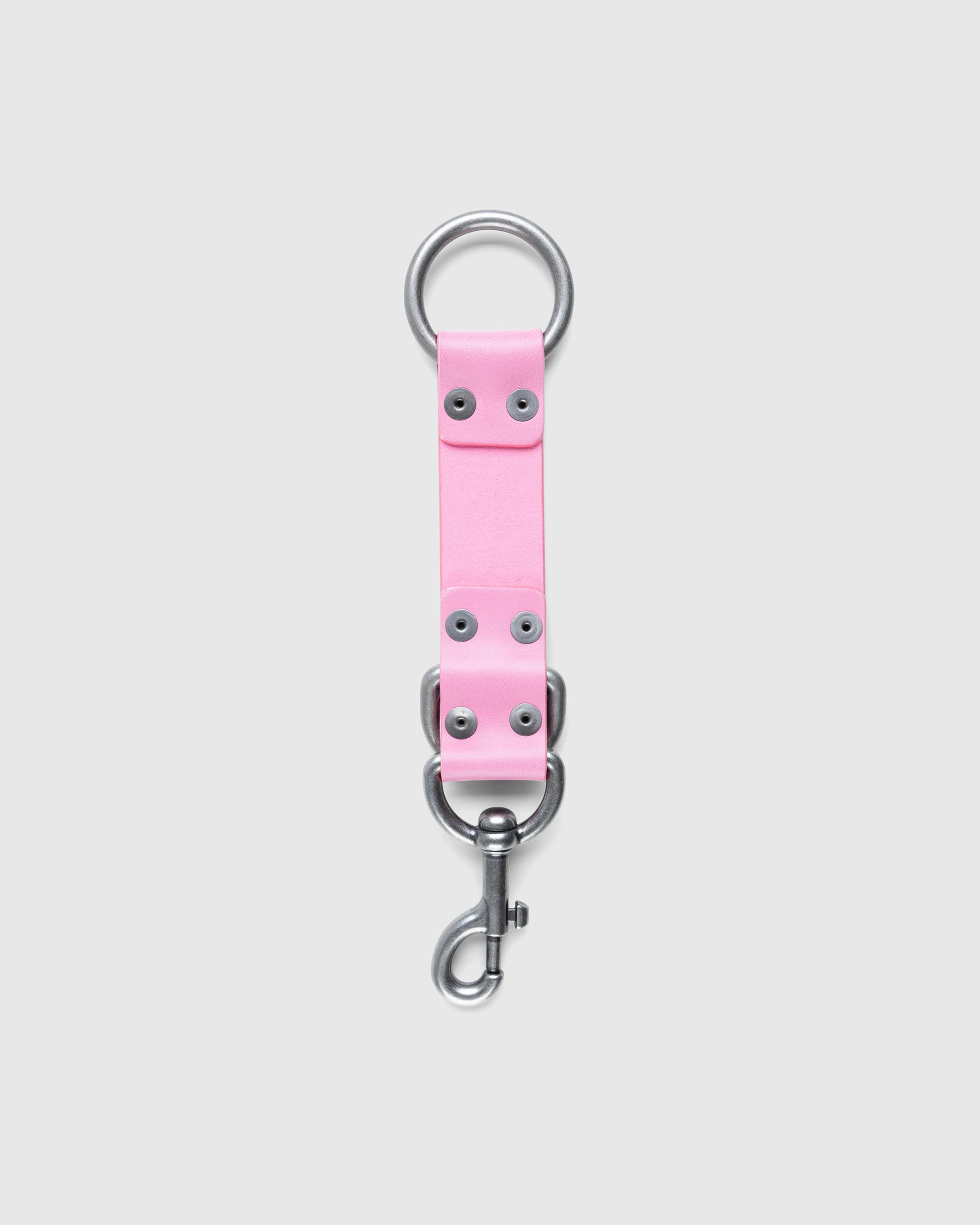 Martine Rose – Bondage Keychain Pink - Keychains - Pink - Image 4