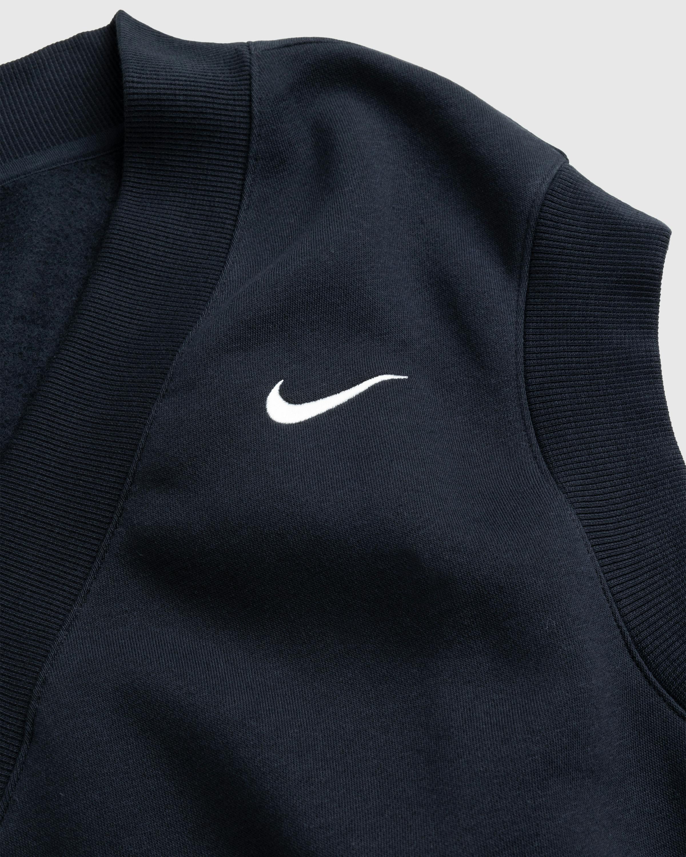 Nike – Sportswear Phoenix Fleece Women's Oversized Vest Black/Sail - Vests - Black - Image 3