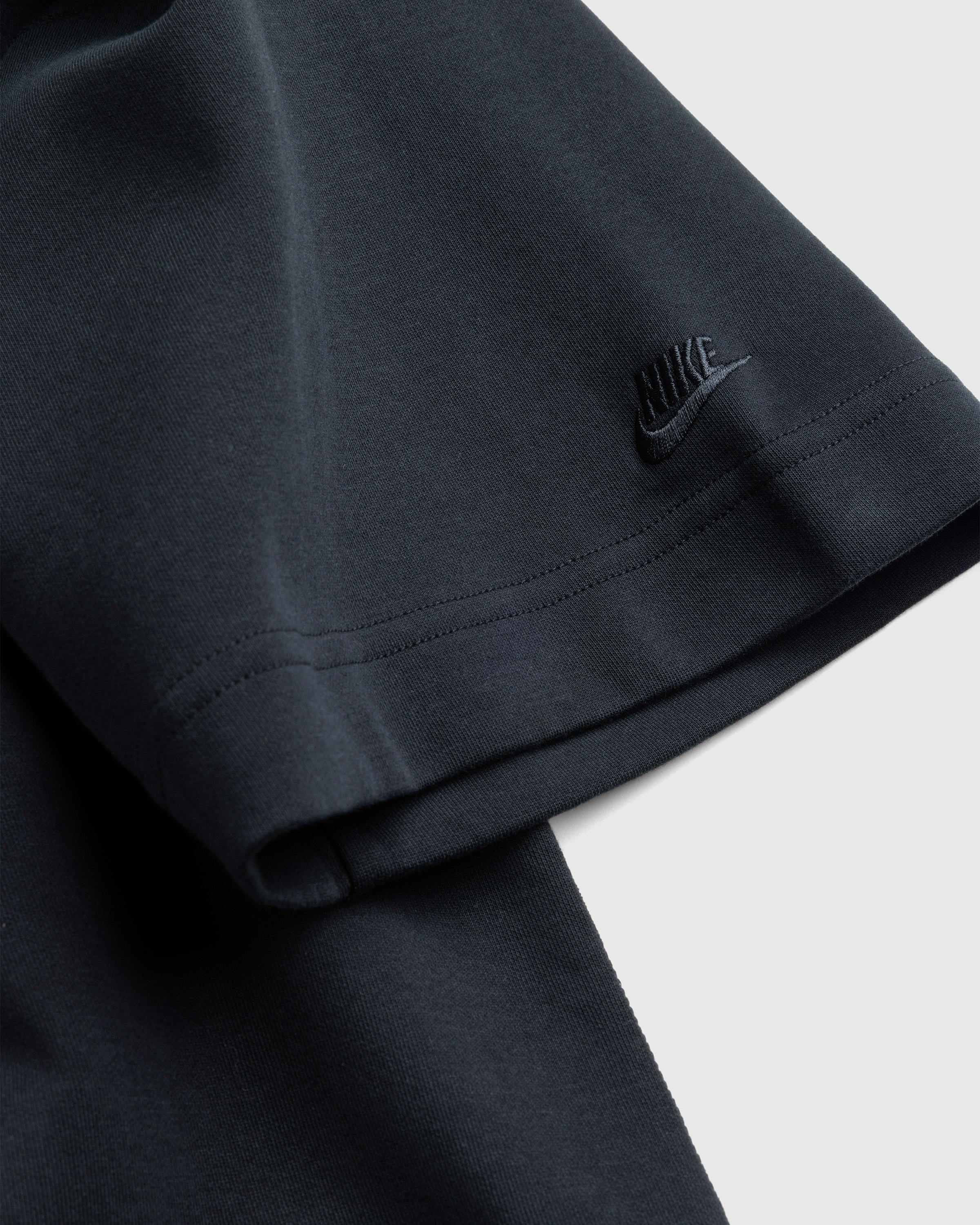 Nike – Tech Short-Sleeve Fleece Top Black/Black - Zip-Up Sweats - Black - Image 7