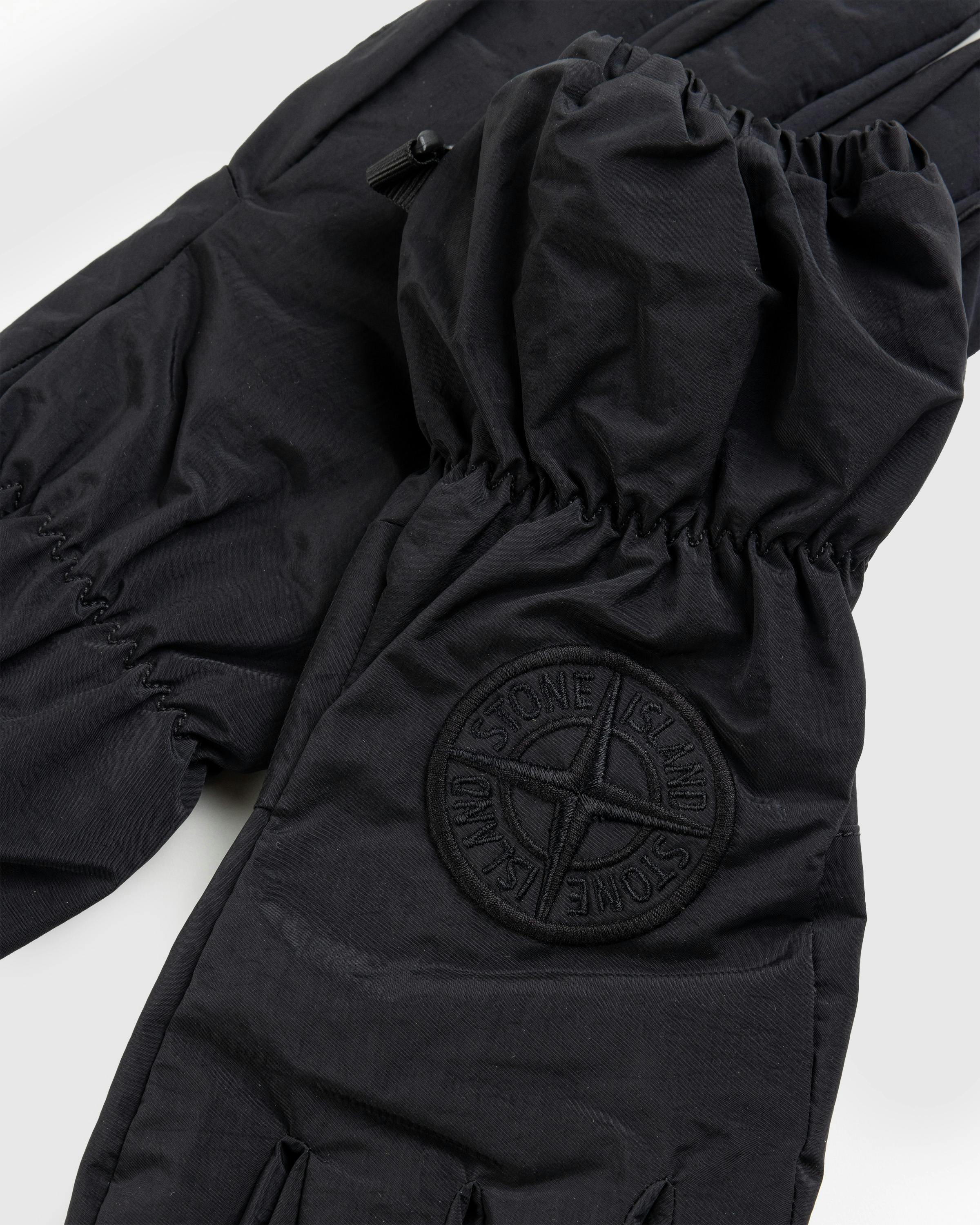 Stone Island – Nylon Metal Gloves Black - 5-Finger - Black - Image 4