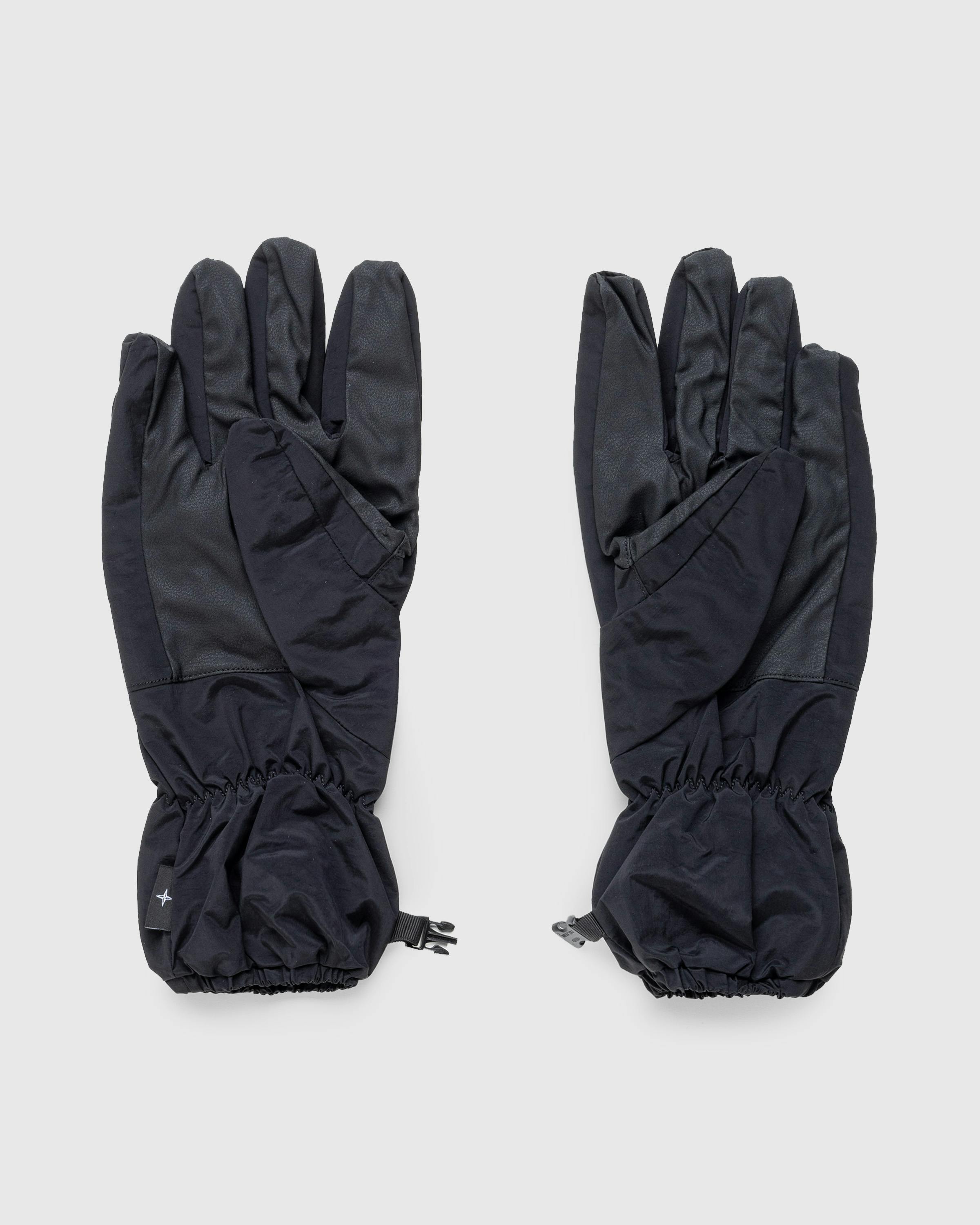 Stone Island – Nylon Metal Gloves Black - 5-Finger - Black - Image 3