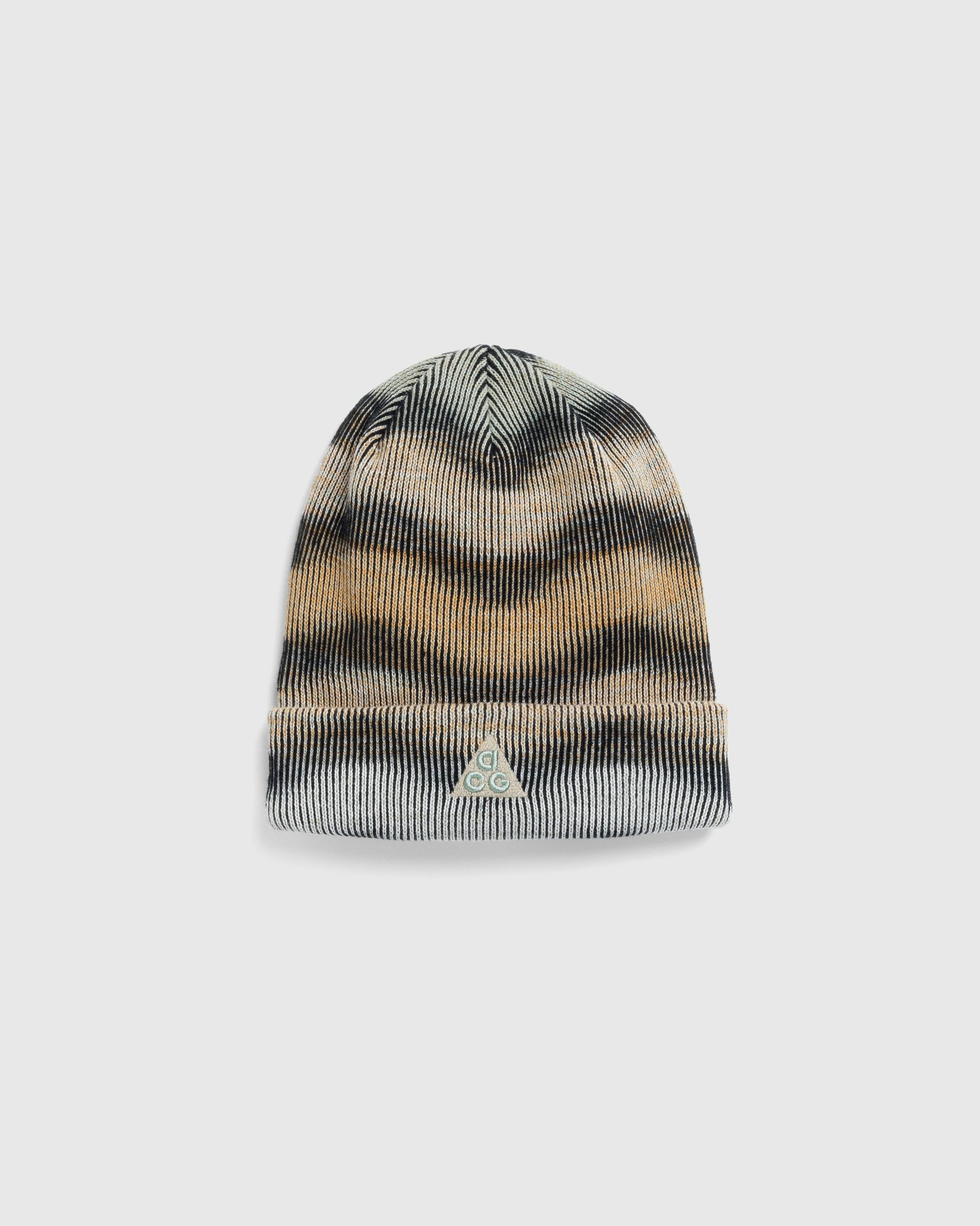 Nike – Peak Beanie Flax/Guava Ice/Jade Horizon - Beanies - Grey - Image 1