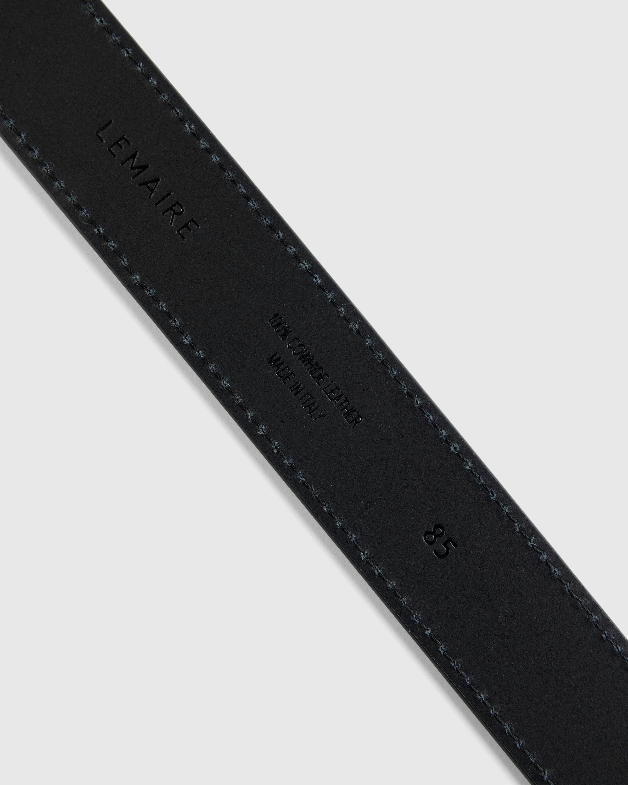 Lemaire – Minimal Western Belt Black - Belts - Black - Image 5