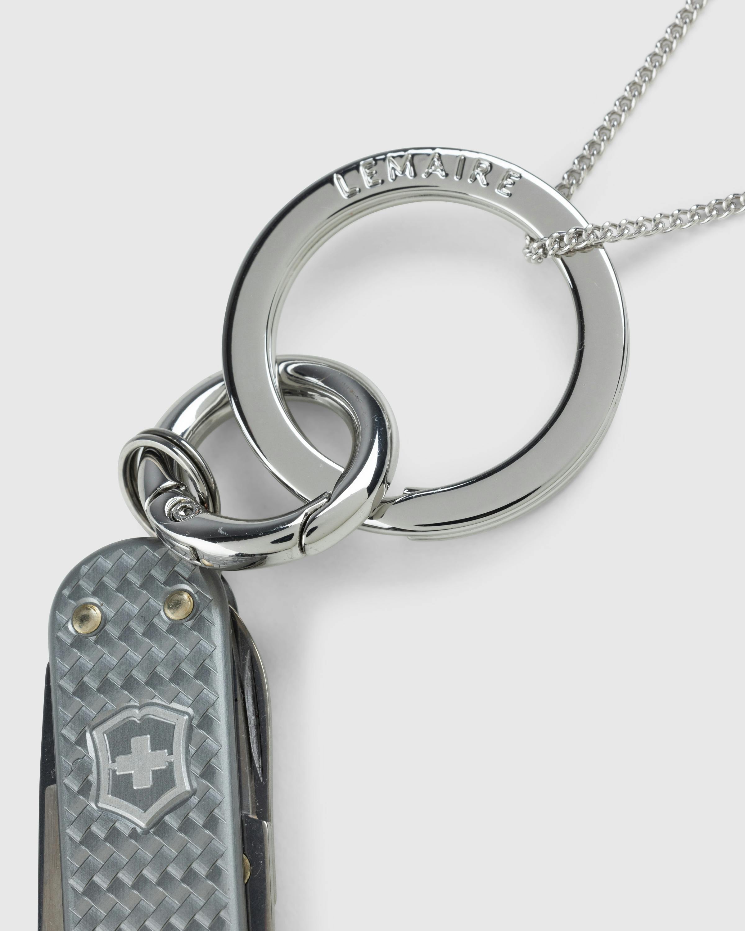 Lemaire – Mini Swiss Knife Necklace Silver - Necklaces - Silver - Image 3