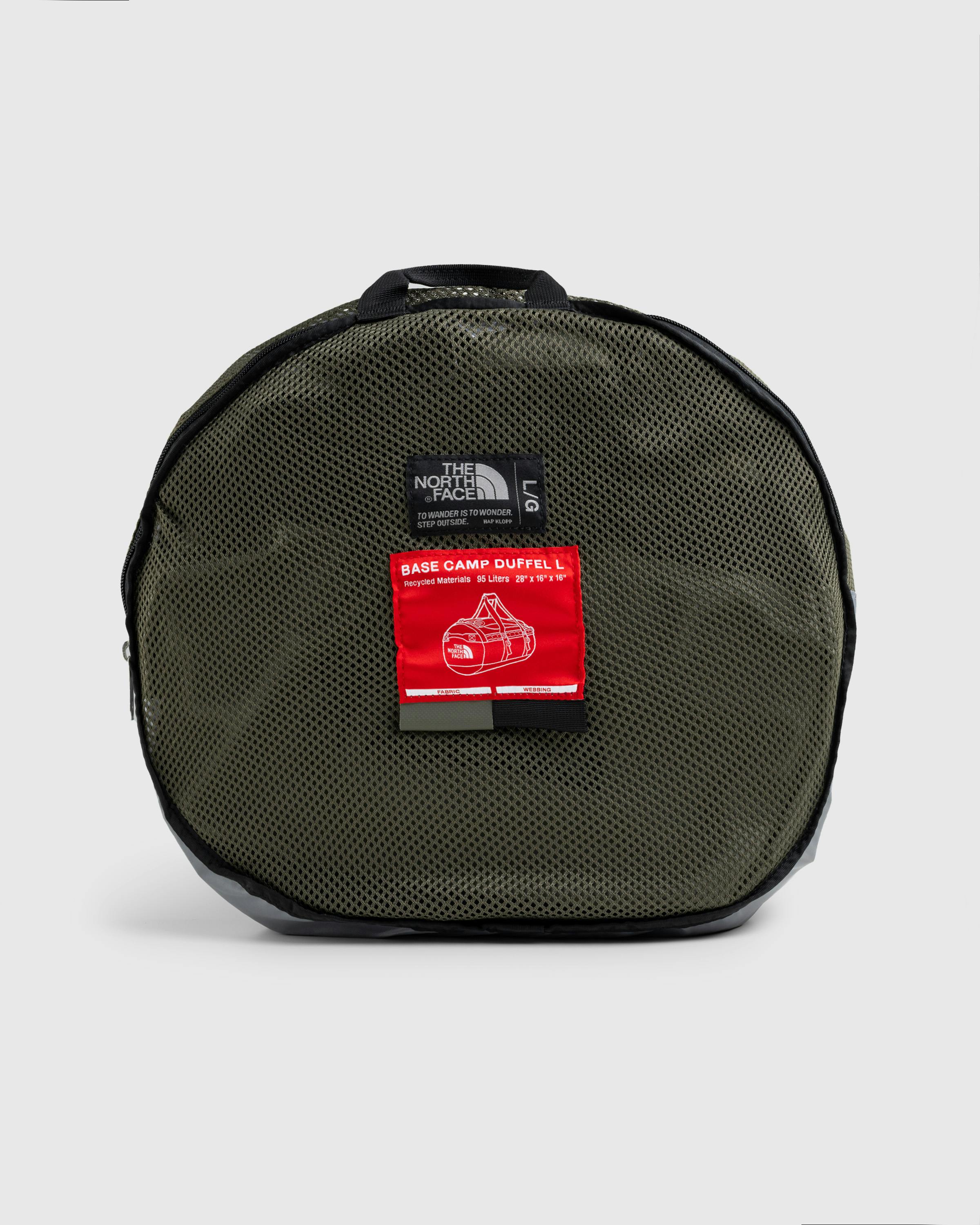 The North Face – Base Camp Duffel L New Taupe Green/TNF Black - Duffle & Top Handle Bags - Green - Image 6