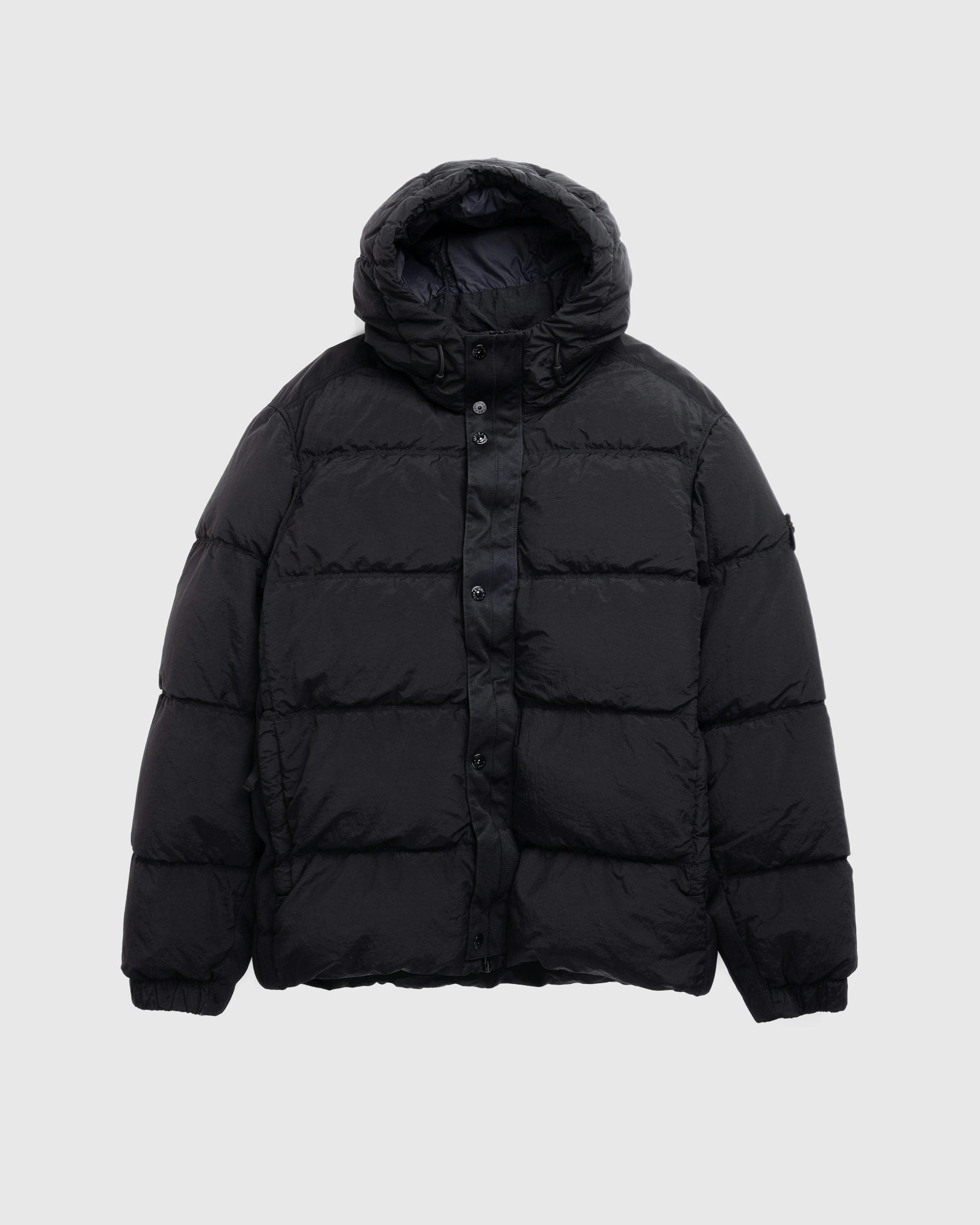 Stone Island – Real Down Jacket Black - Down Jackets - Black - Image 1