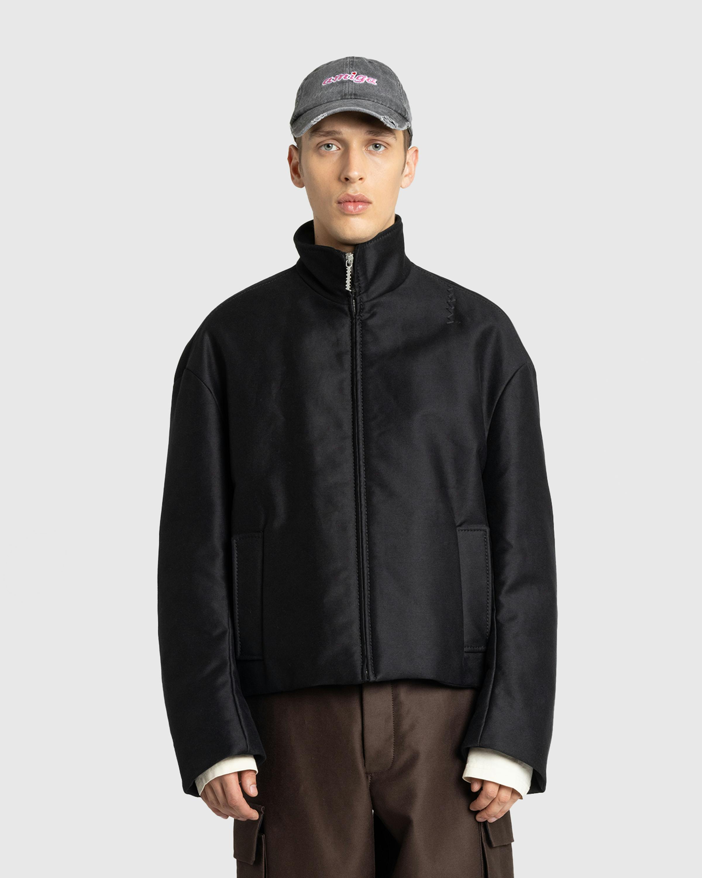 Marni – Full-Zip Jacket Black - Bomber Jackets - Black - Image 2