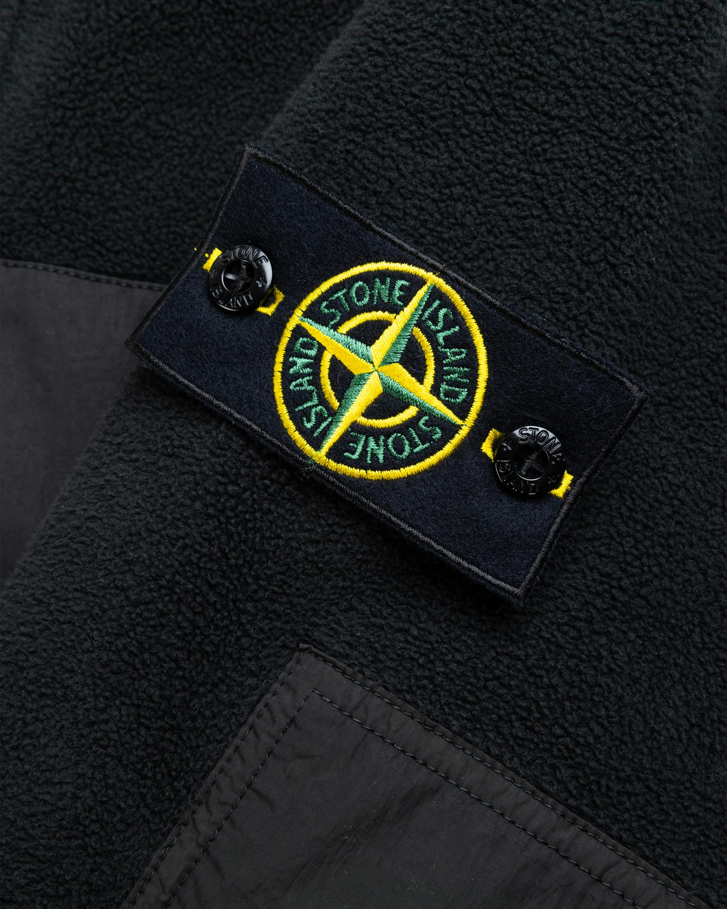 Stone Island – Fleece Jacket Lead Grey - Jackets - Grey - Image 4