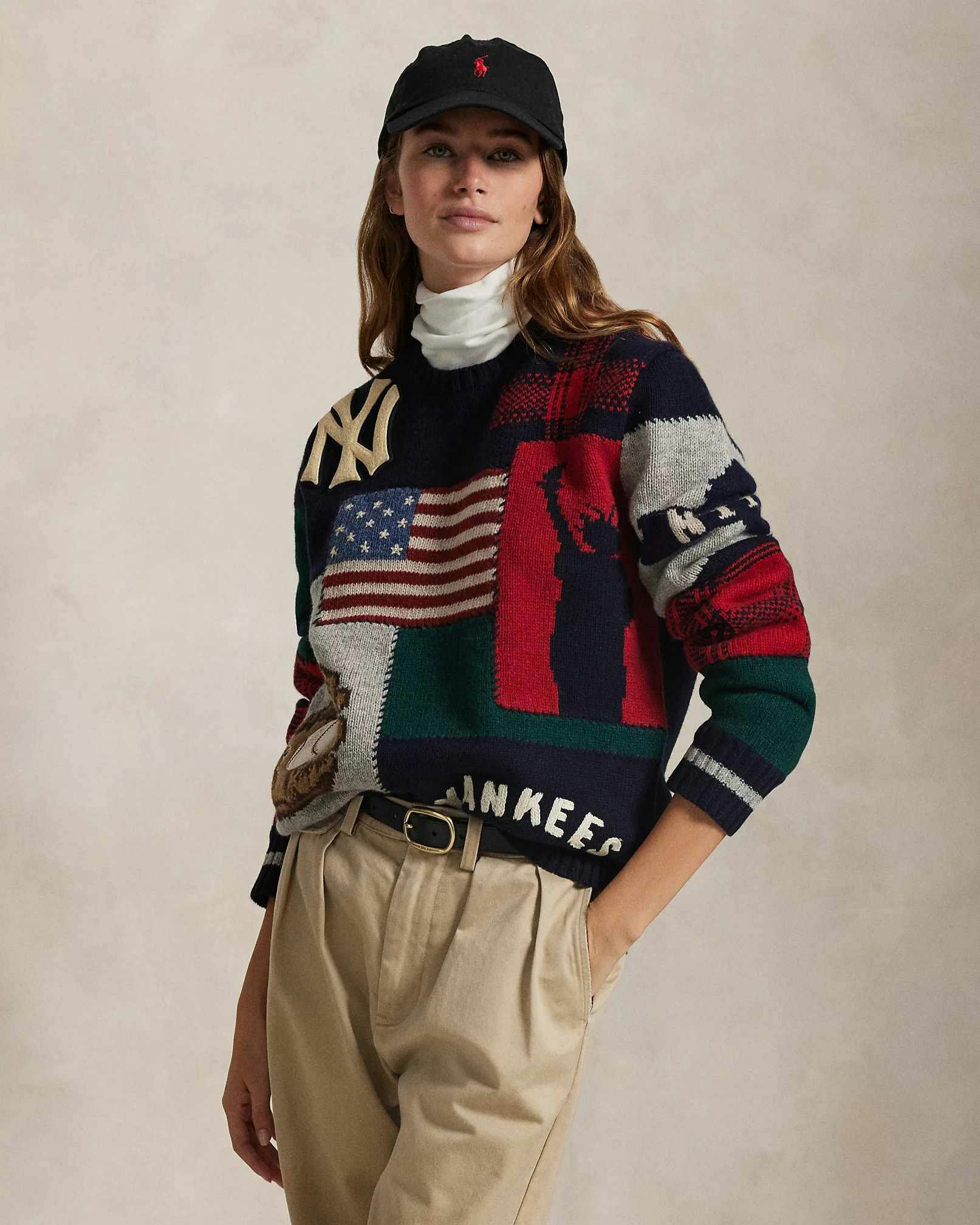 ralph lauren yankees fw24 collection