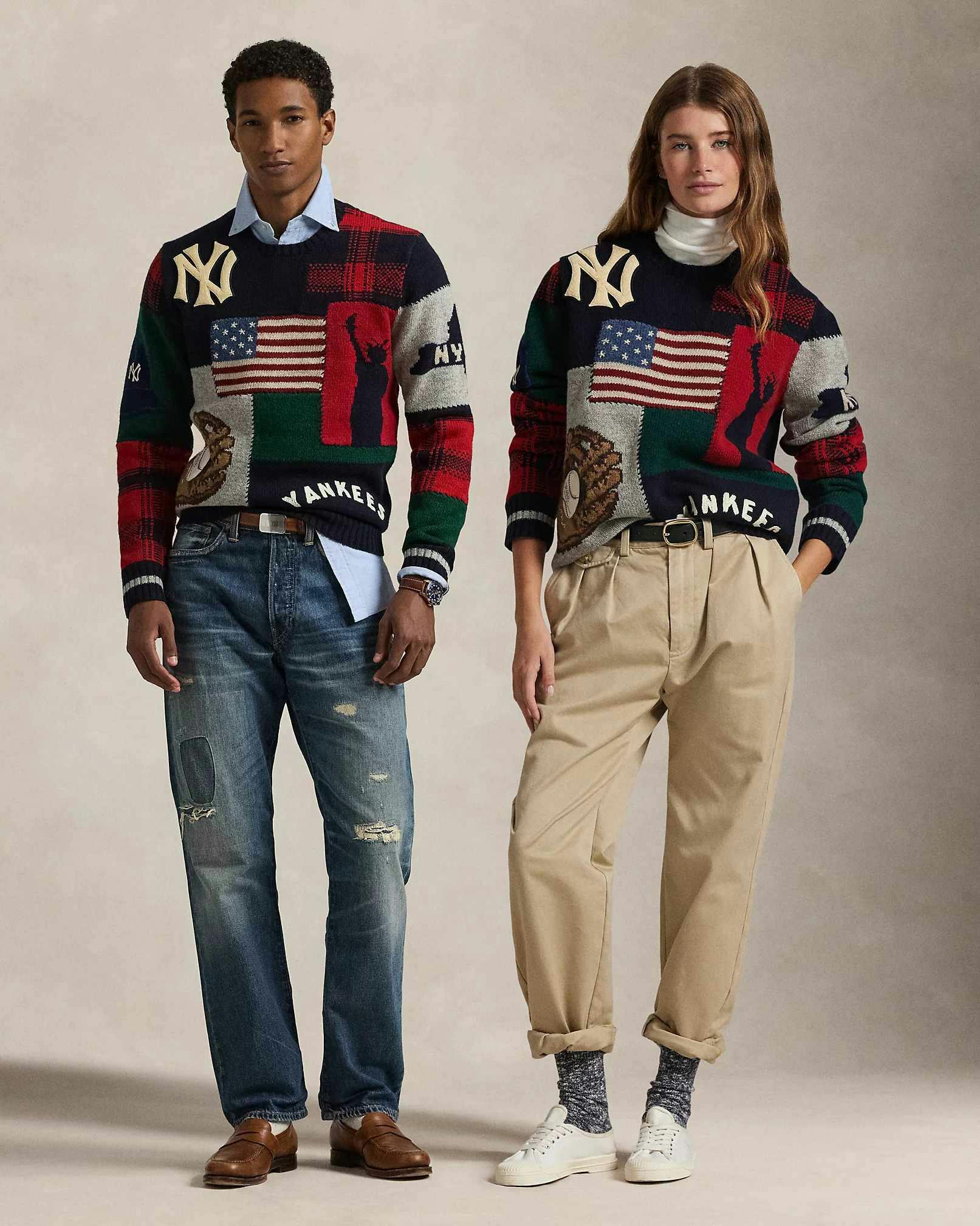 ralph lauren yankees fw24 collection