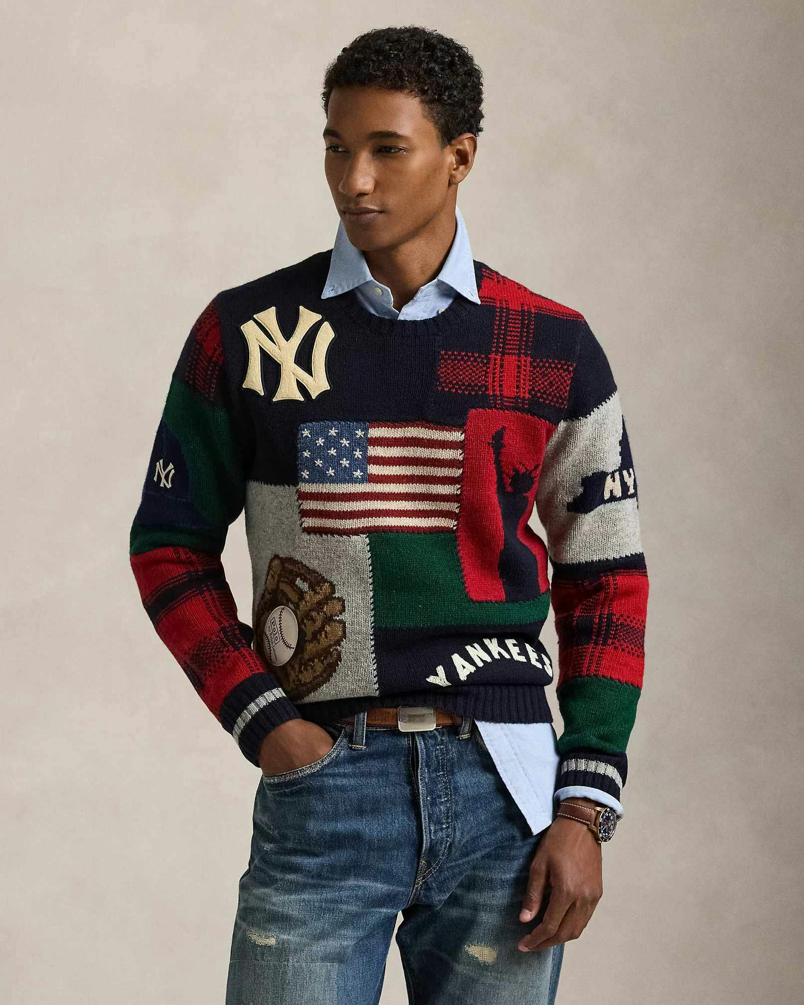 ralph lauren yankees fw24 collection