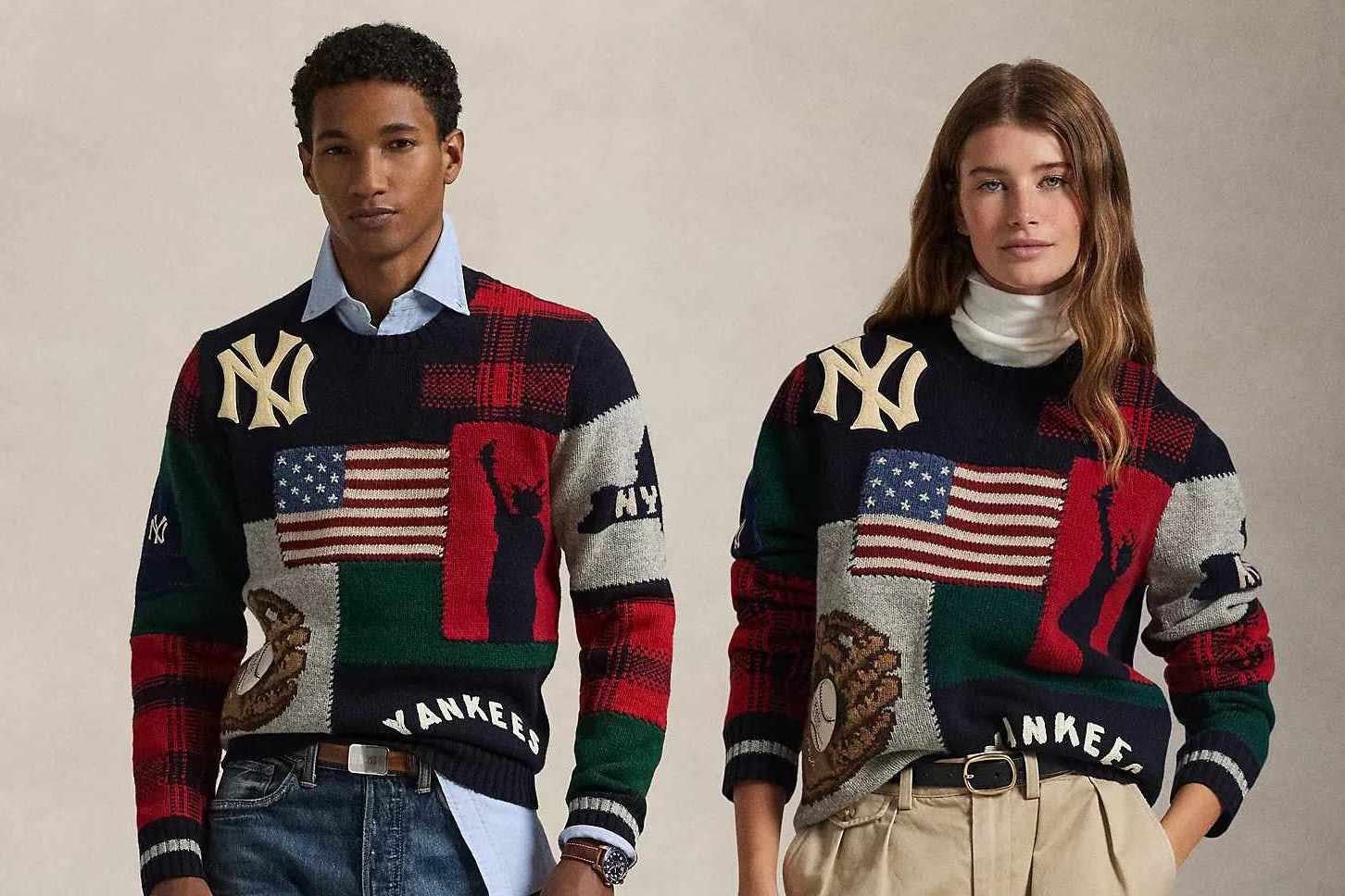 ralph lauren yankees fw24 collection