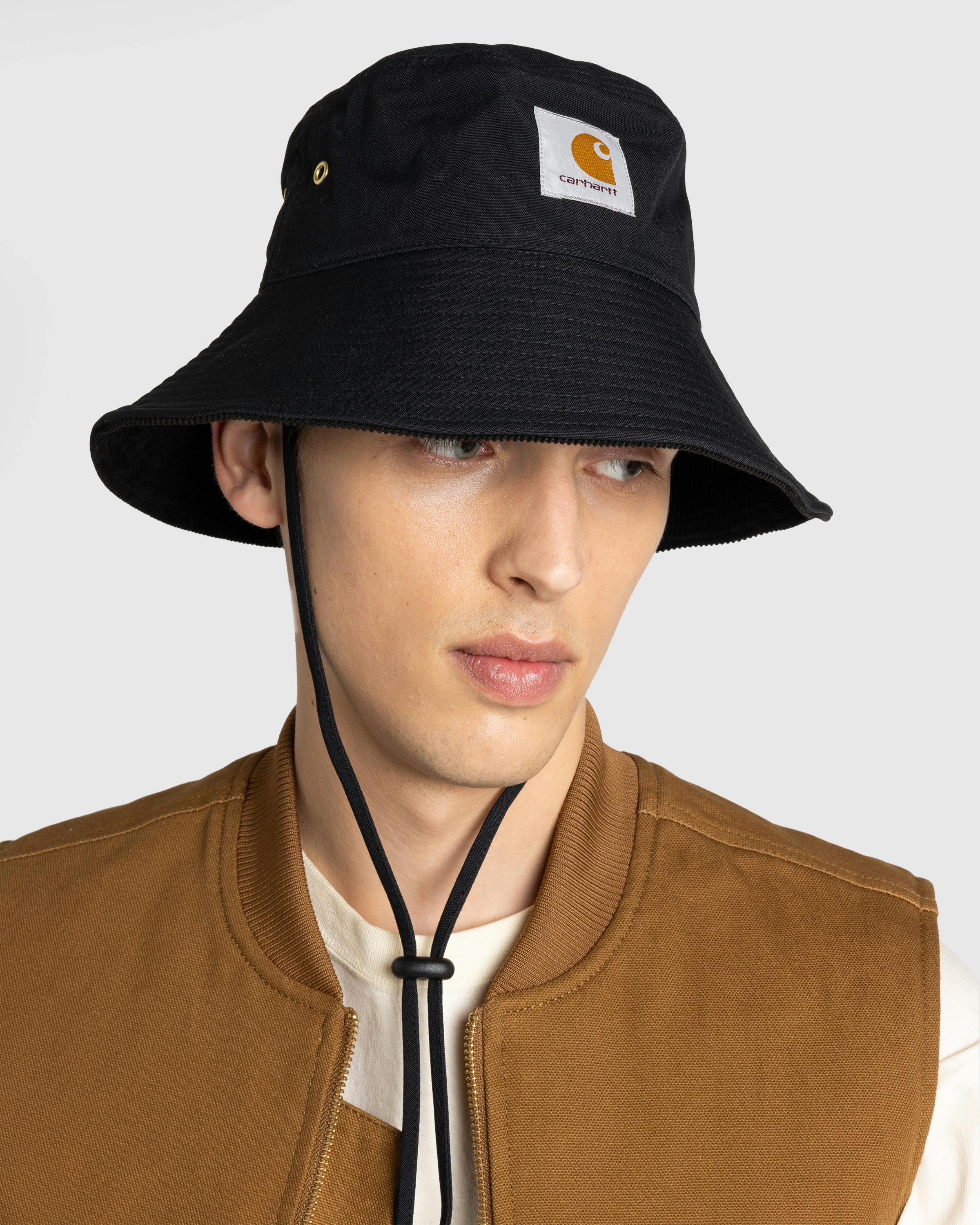 Carhartt WIP – Clarton Bucket Hat Black/Black - Bucket Hats - Black - Image 2