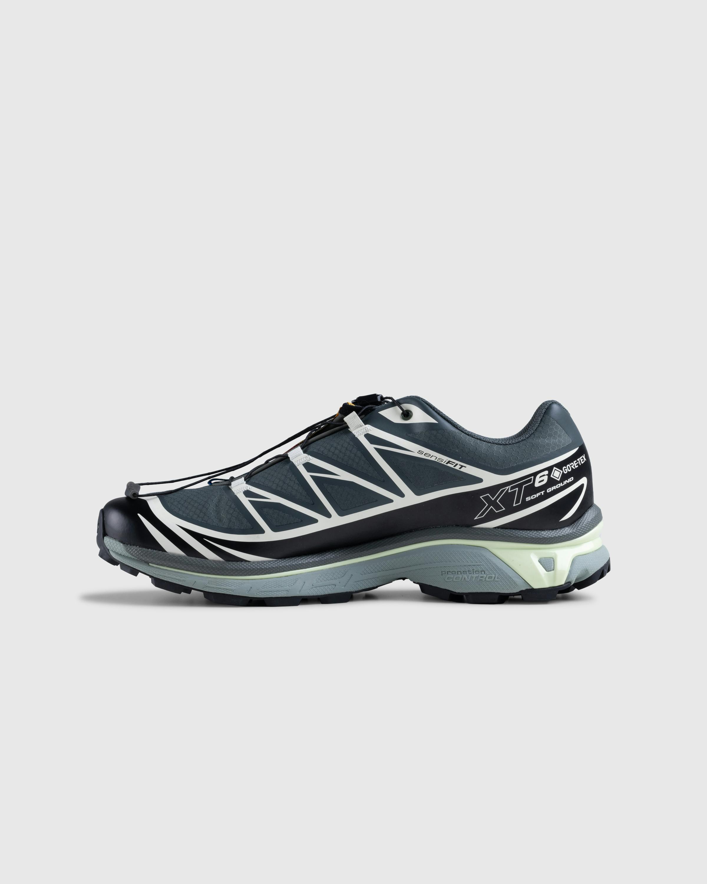 Salomon – XT-6 GTX Urban Chic/Black/Lime - Low Top Sneakers - Grey - Image 2