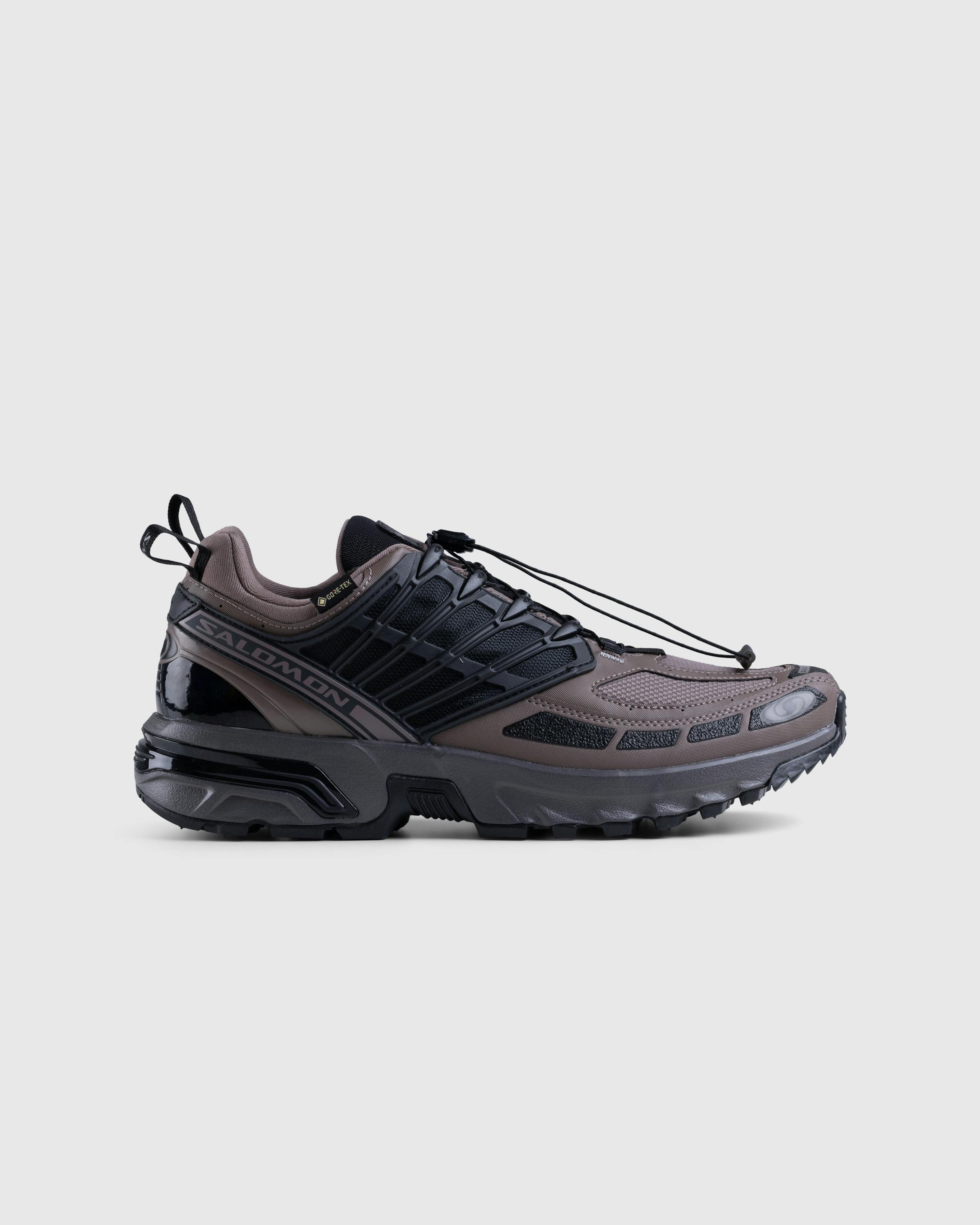 Salomon – ACS Pro GTX Iron/Plum Kitten/Black - Low Top Sneakers - Brown - Image 1