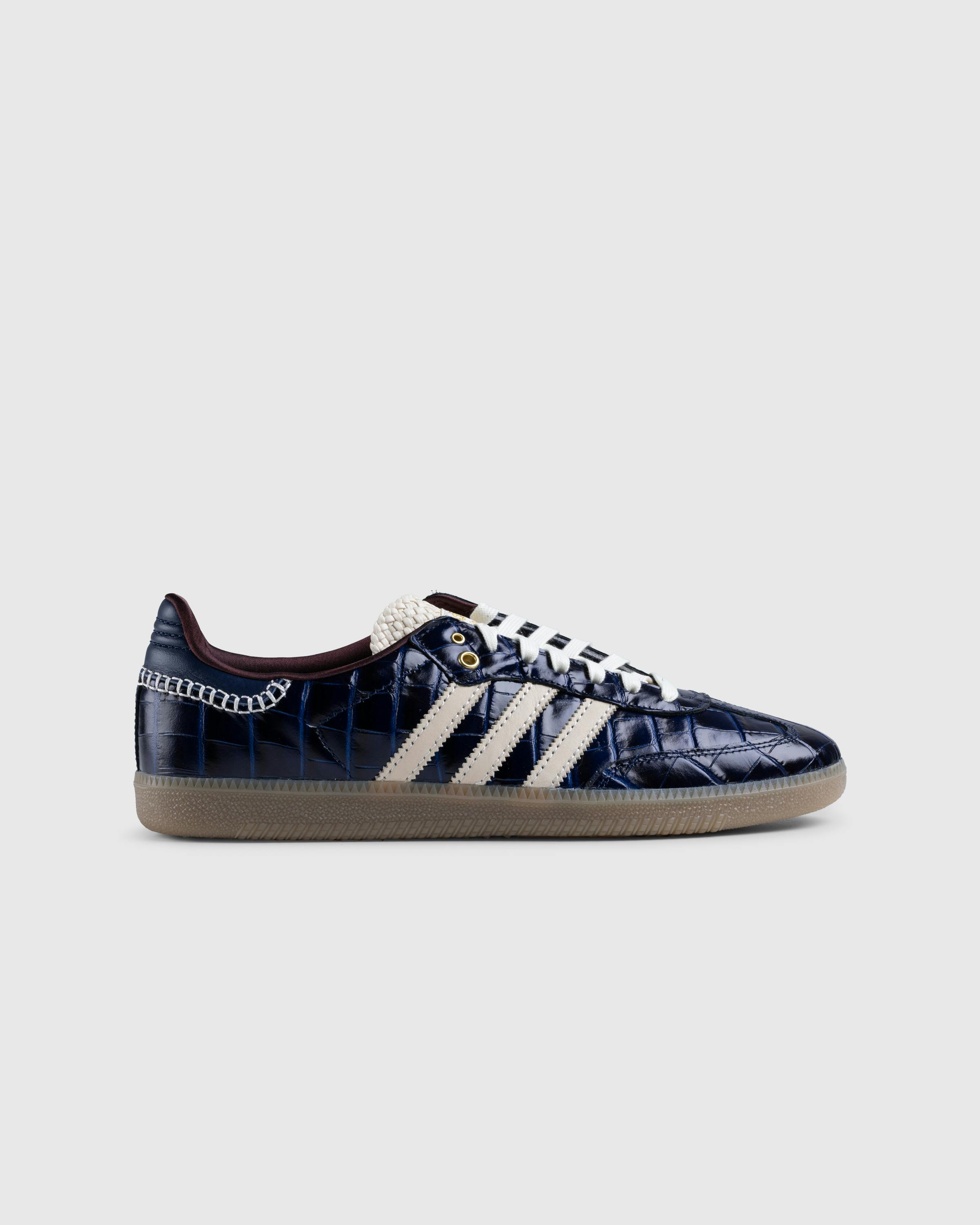 Adidas x Wales Bonner – Samba Navy/White/Gum - Low Top Sneakers - Blue - Image 1