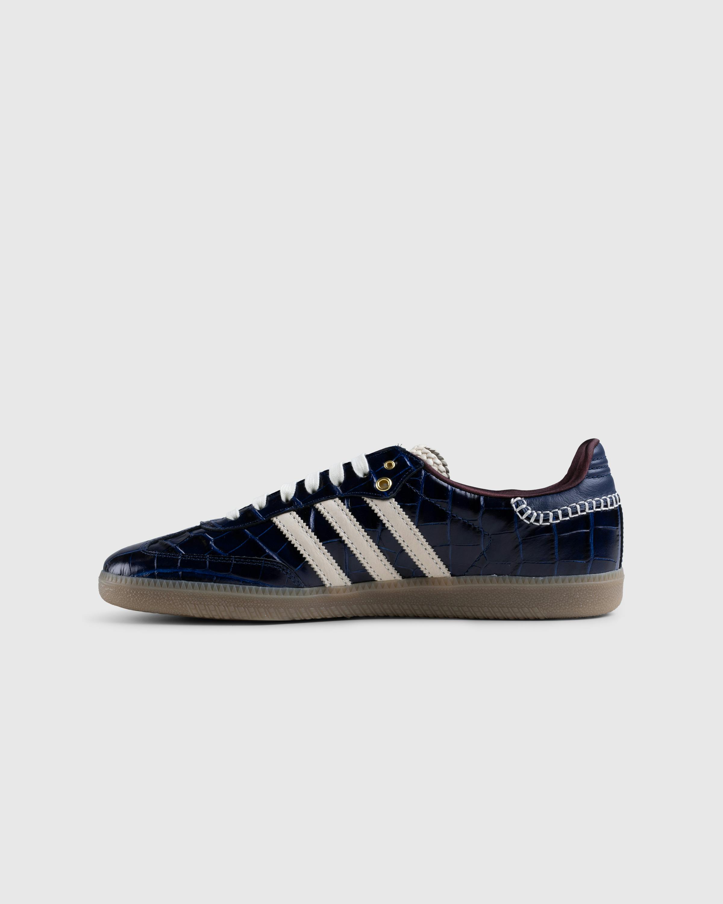 Adidas x Wales Bonner – Samba Navy/White/Gum - Low Top Sneakers - Blue - Image 2