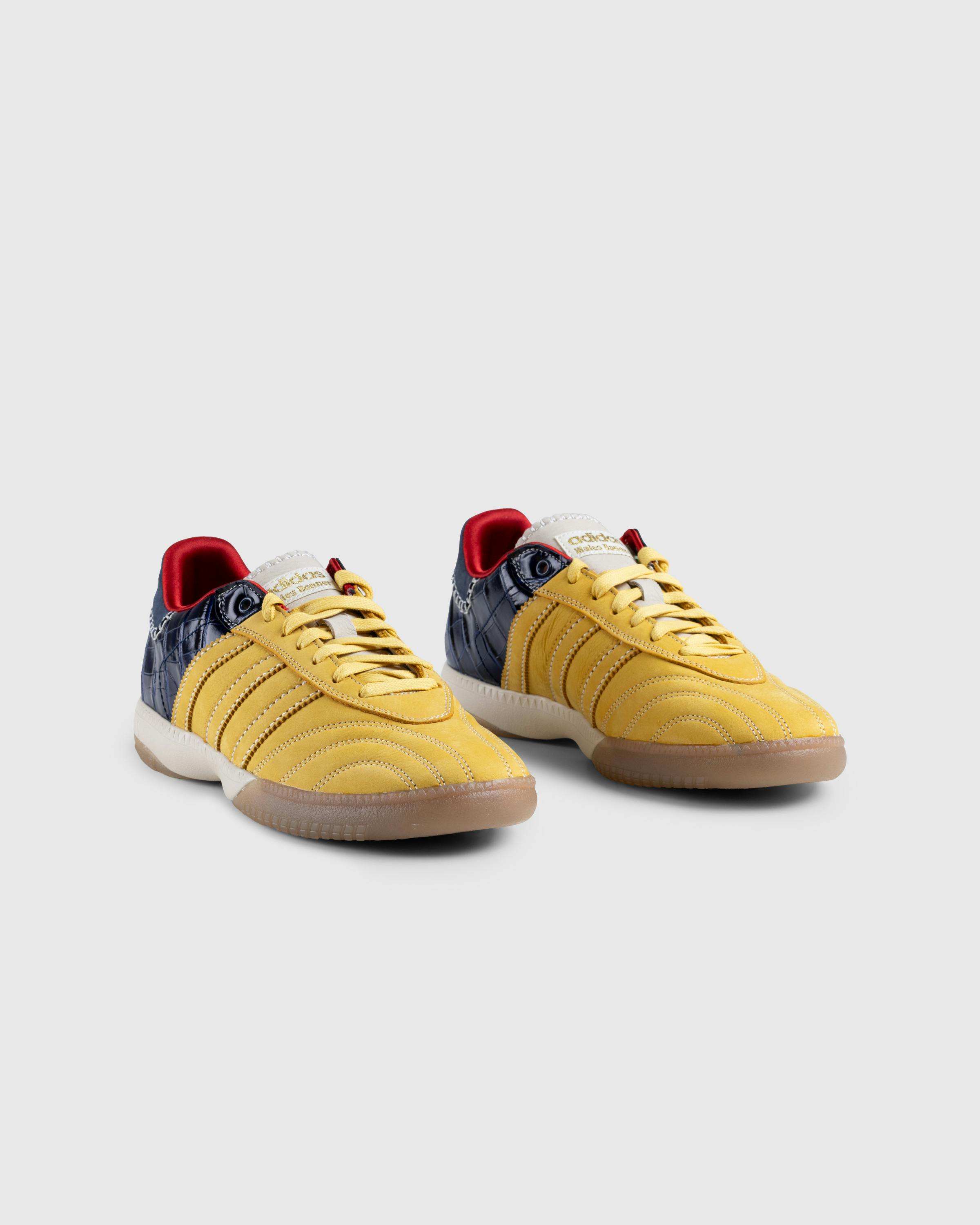 Adidas x Wales Bonner – Samba Suede Yellow/Navy/White - Low Top Sneakers - Multi - Image 3