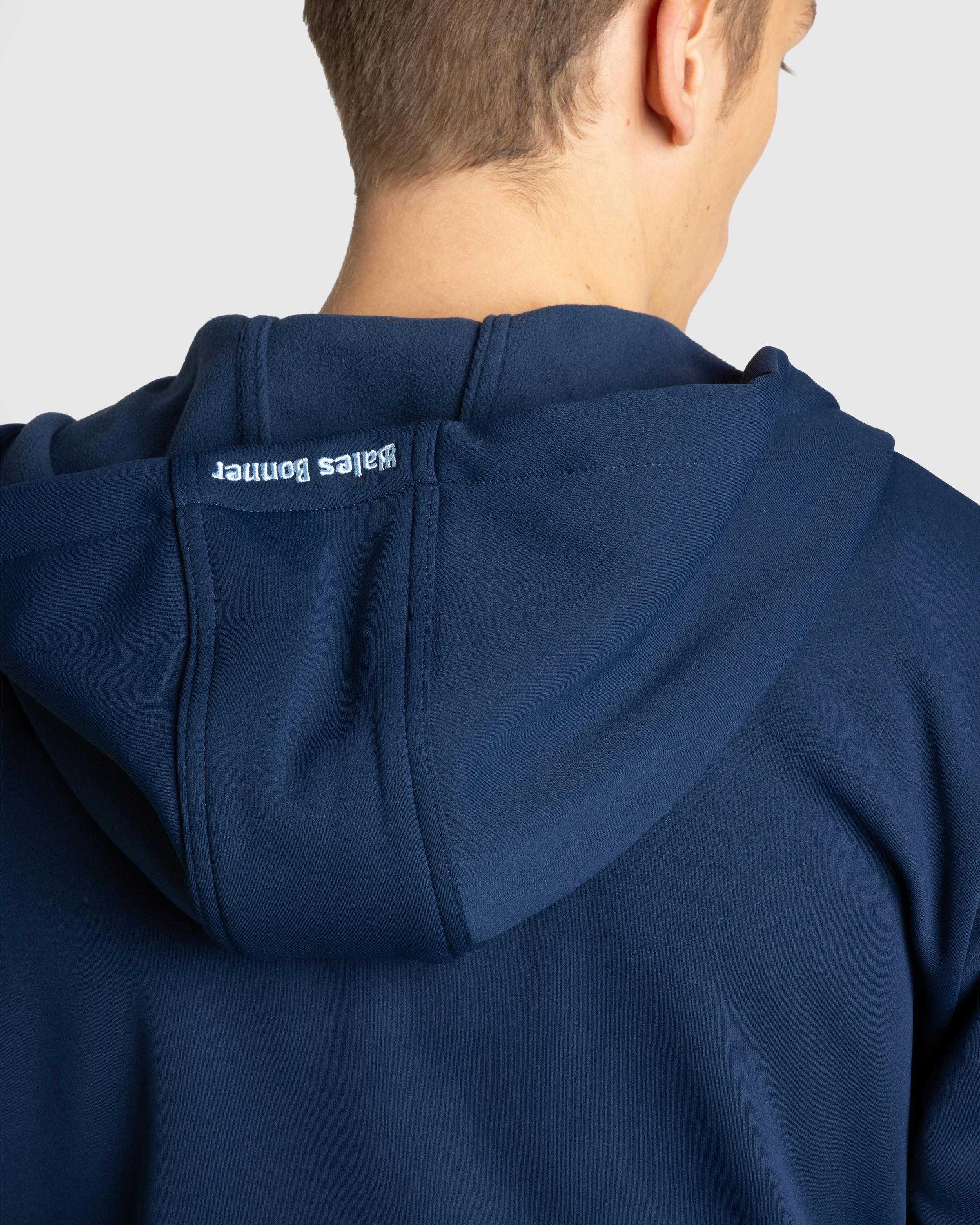 Adidas x Wales Bonner – Wales Bonner TRACK HOODIE CONAVY - Hoodies - Blue - Image 4