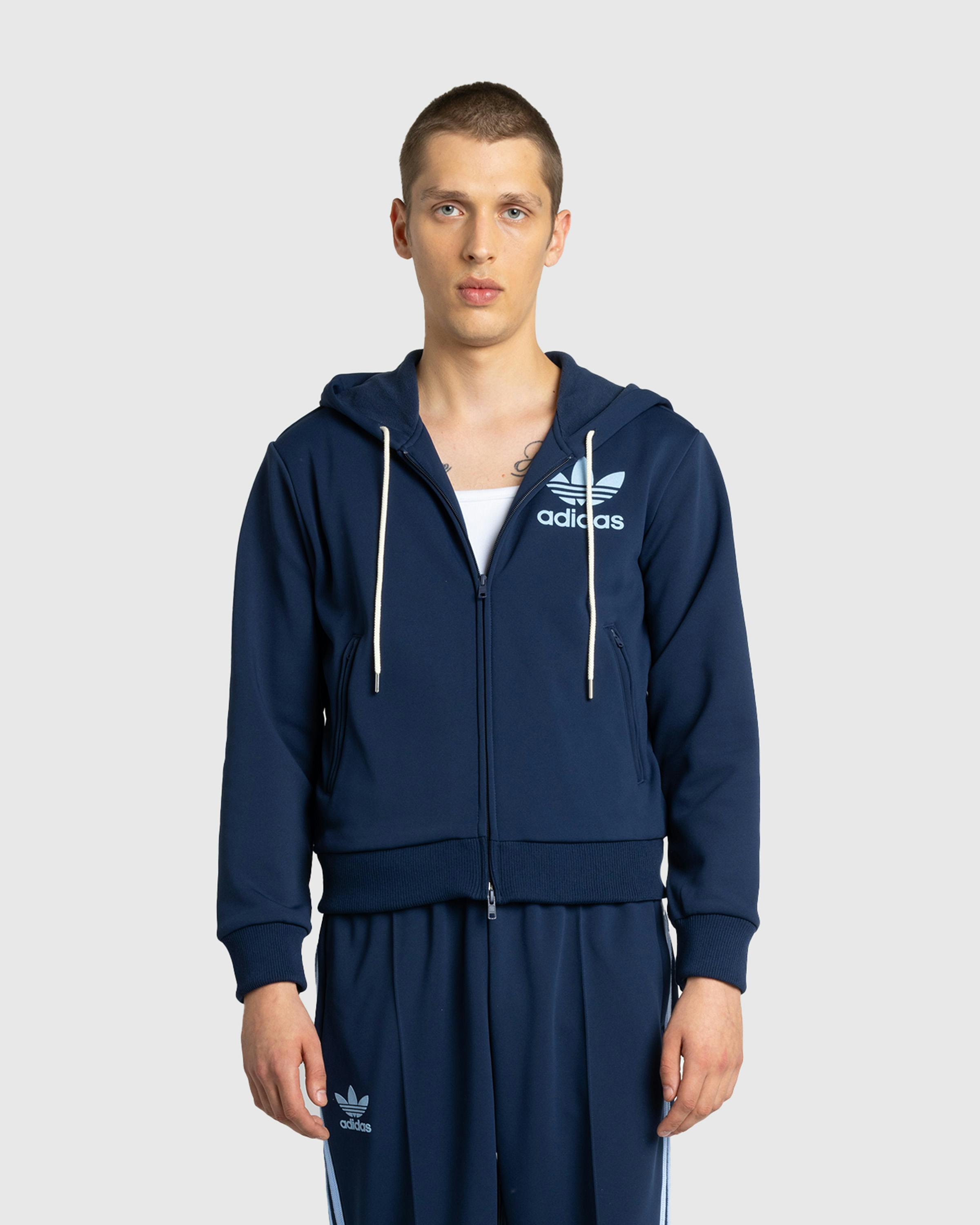 Adidas x Wales Bonner – Wales Bonner TRACK HOODIE CONAVY - Hoodies - Blue - Image 2