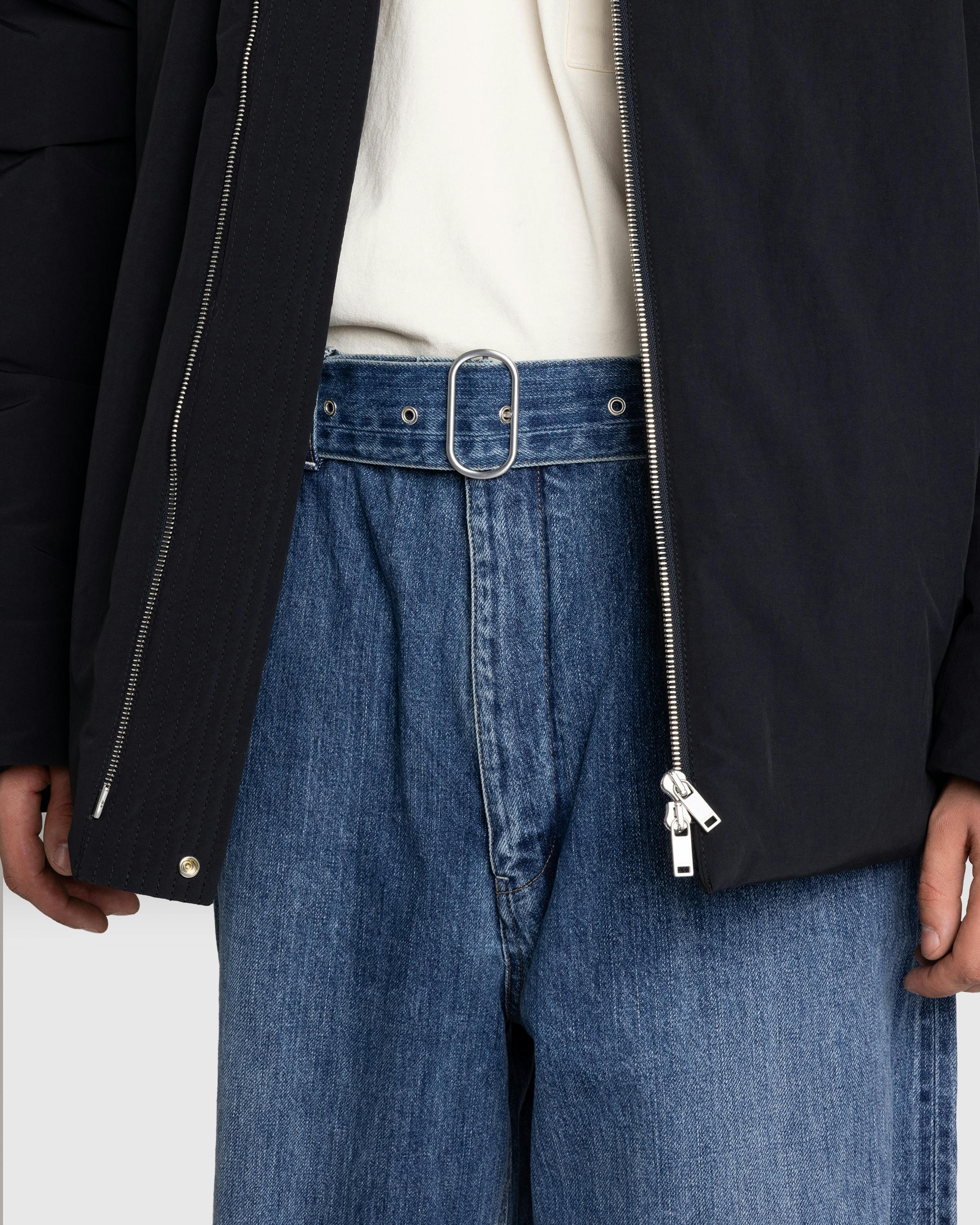 Jil Sander – Belted Denim Trouser Canard - Denim - Blue - Image 5